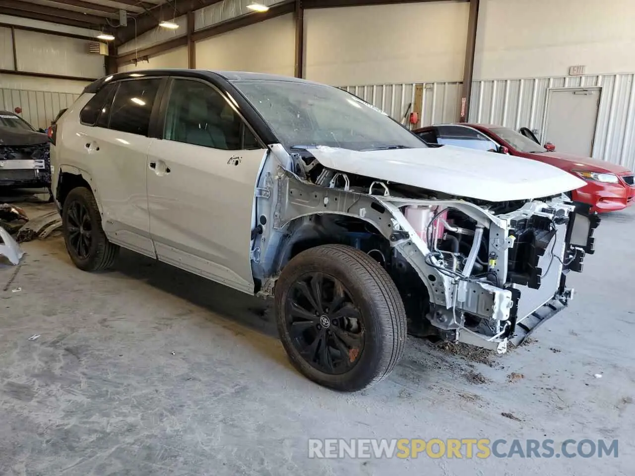 4 Photograph of a damaged car JTME6RFV8SD572974 TOYOTA RAV4 2025