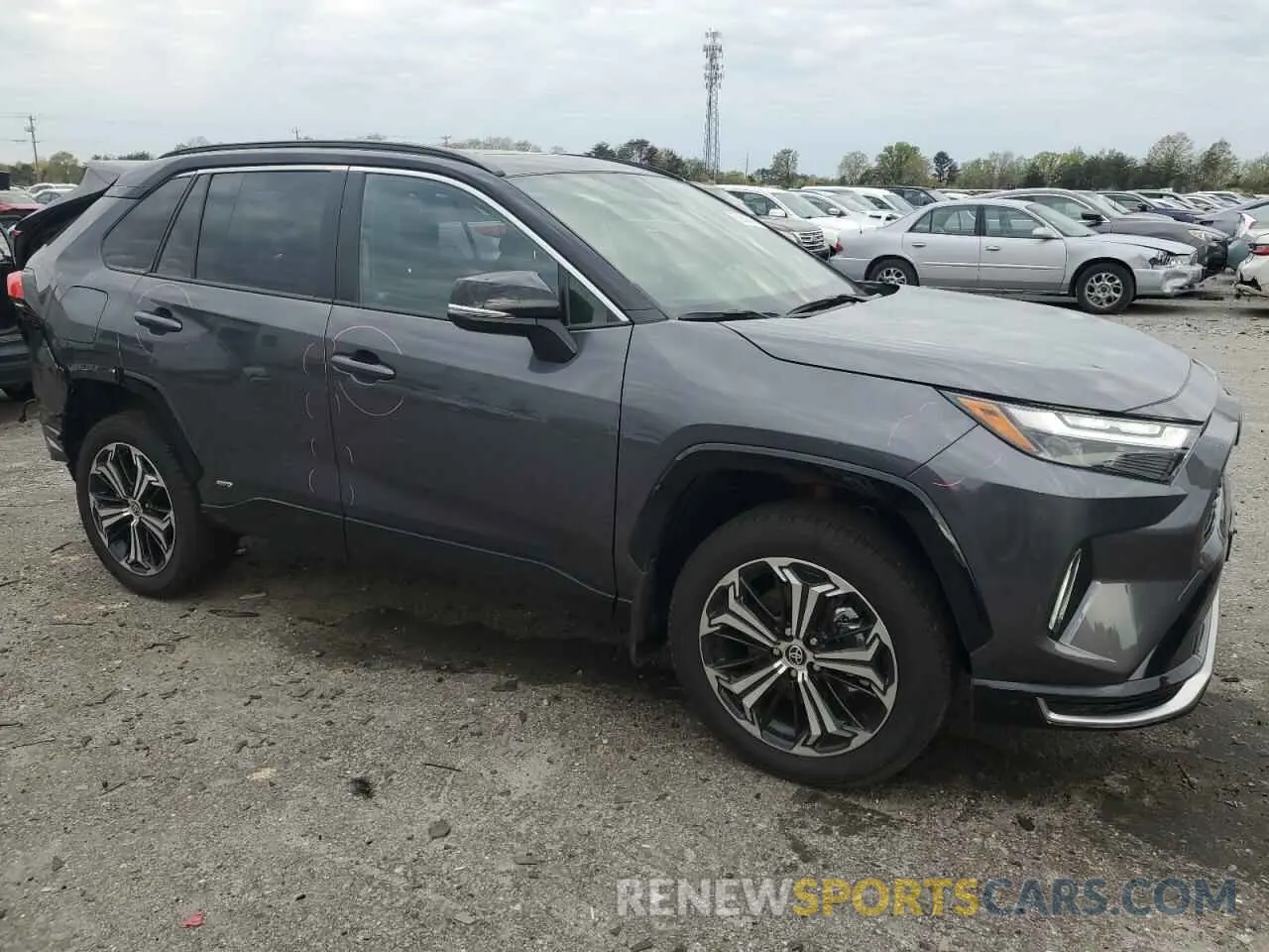 4 Фотография поврежденного автомобиля JTMEB3FV2SD242465 TOYOTA RAV4 2025