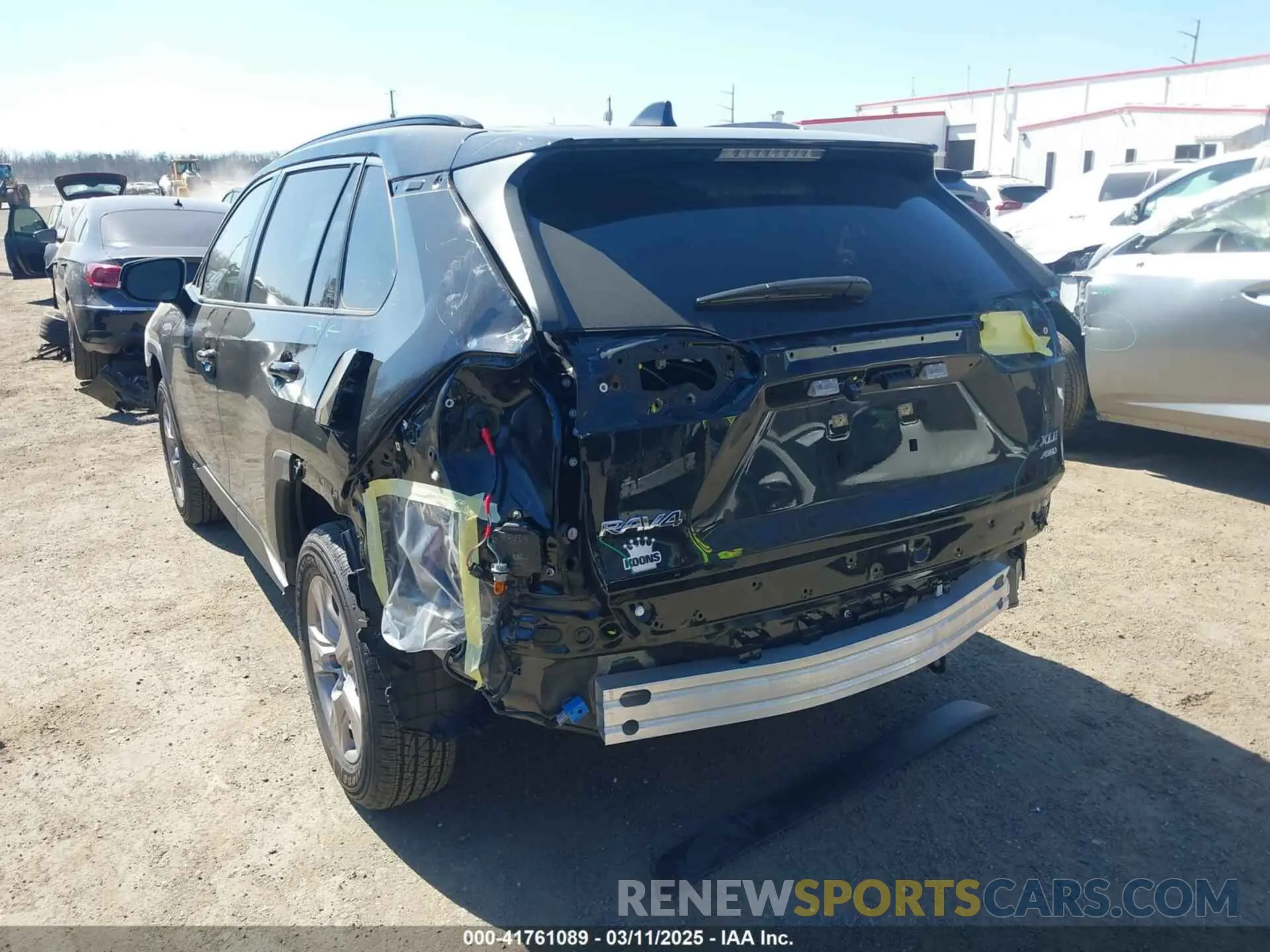 3 Photograph of a damaged car JTMP1RFV7SJ043041 TOYOTA RAV4 2025