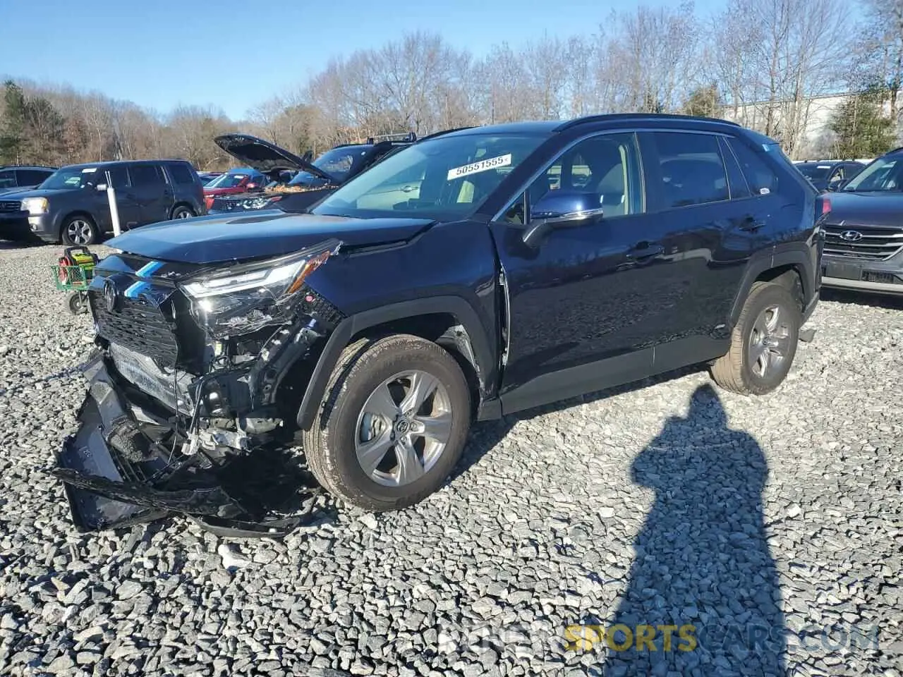 1 Фотография поврежденного автомобиля JTMRWRFV6SD284498 TOYOTA RAV4 2025