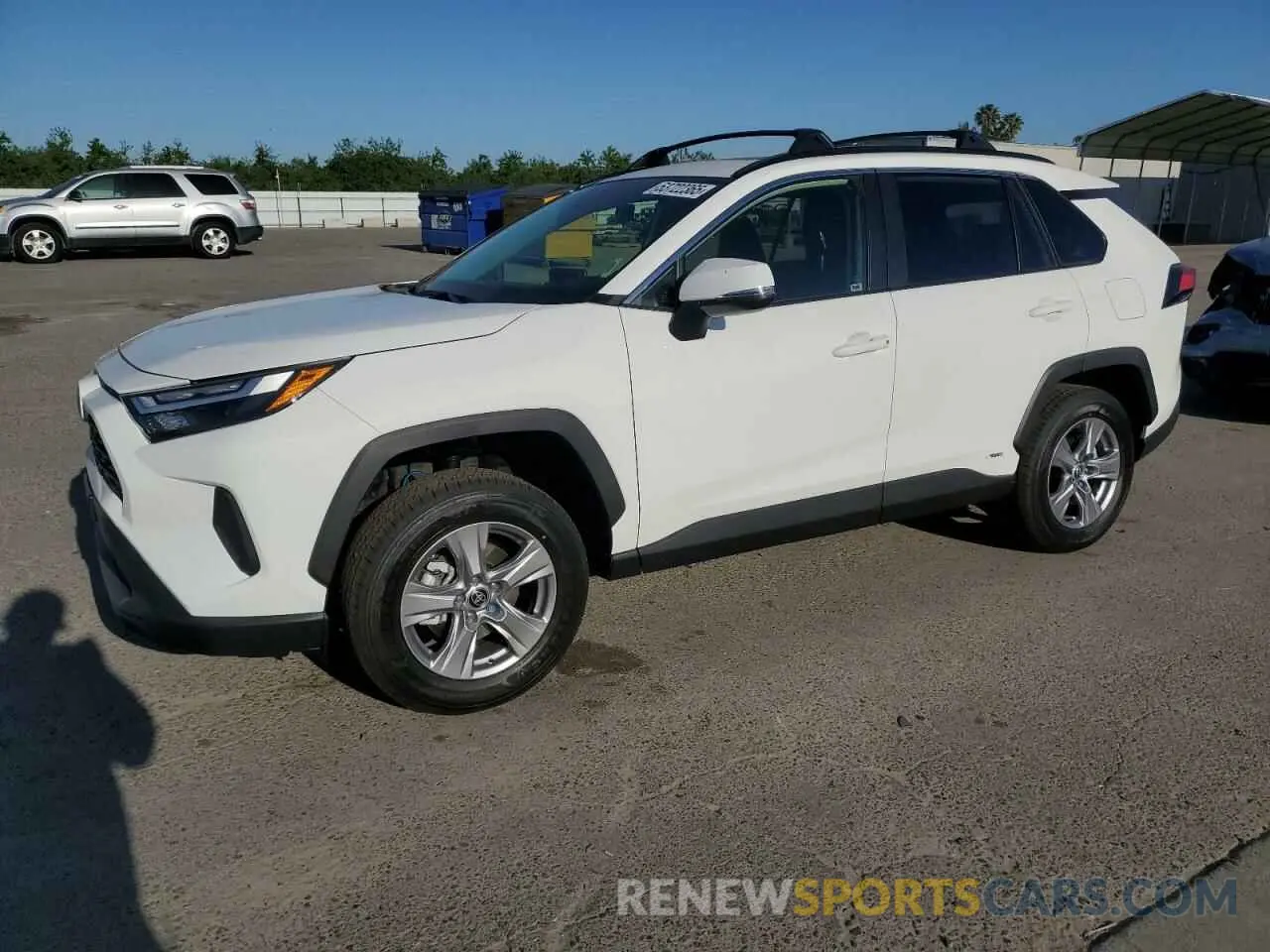 1 Photograph of a damaged car JTMRWRFV7SD294893 TOYOTA RAV4 2025