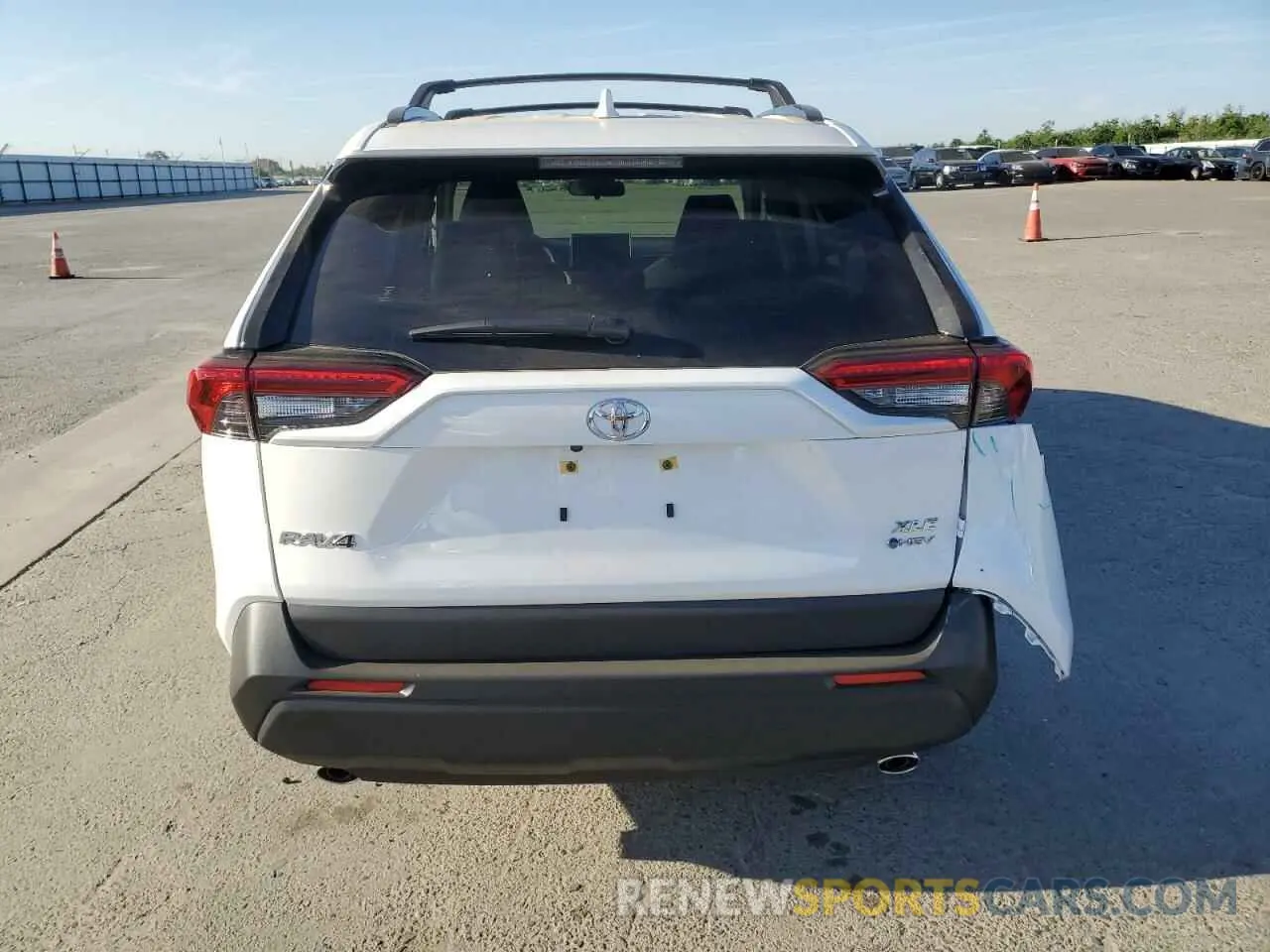 6 Photograph of a damaged car JTMRWRFV7SD294893 TOYOTA RAV4 2025