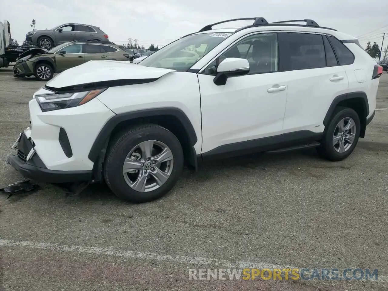 1 Фотография поврежденного автомобиля JTMRWRFV8SD284583 TOYOTA RAV4 2025