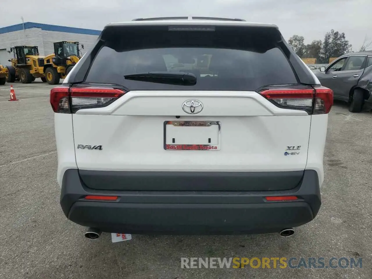 6 Фотография поврежденного автомобиля JTMRWRFV8SD284583 TOYOTA RAV4 2025