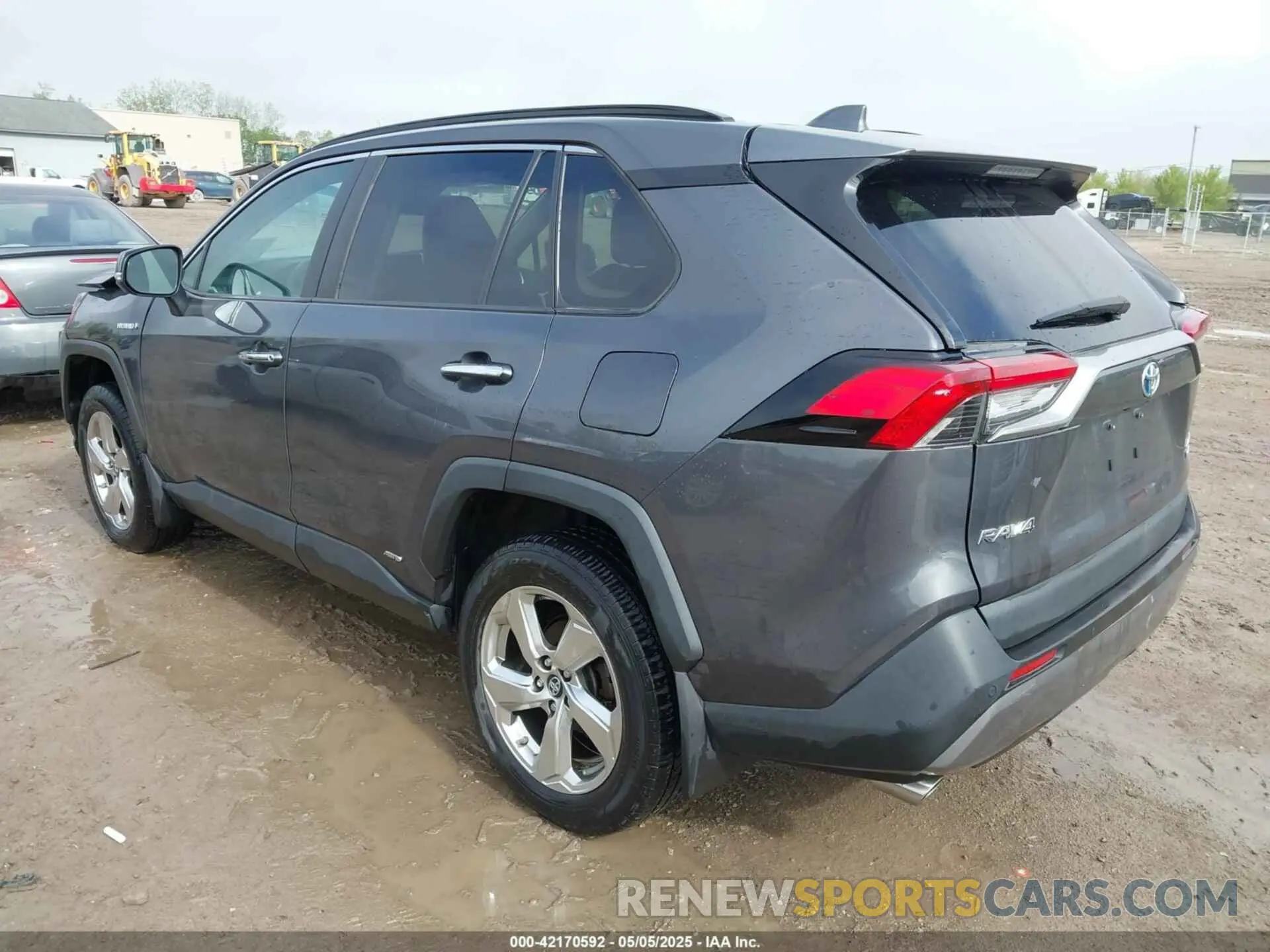 3 Фотография поврежденного автомобиля 2T3DWRFV2KW012172 TOYOTA RAV4 HYBRID 2019