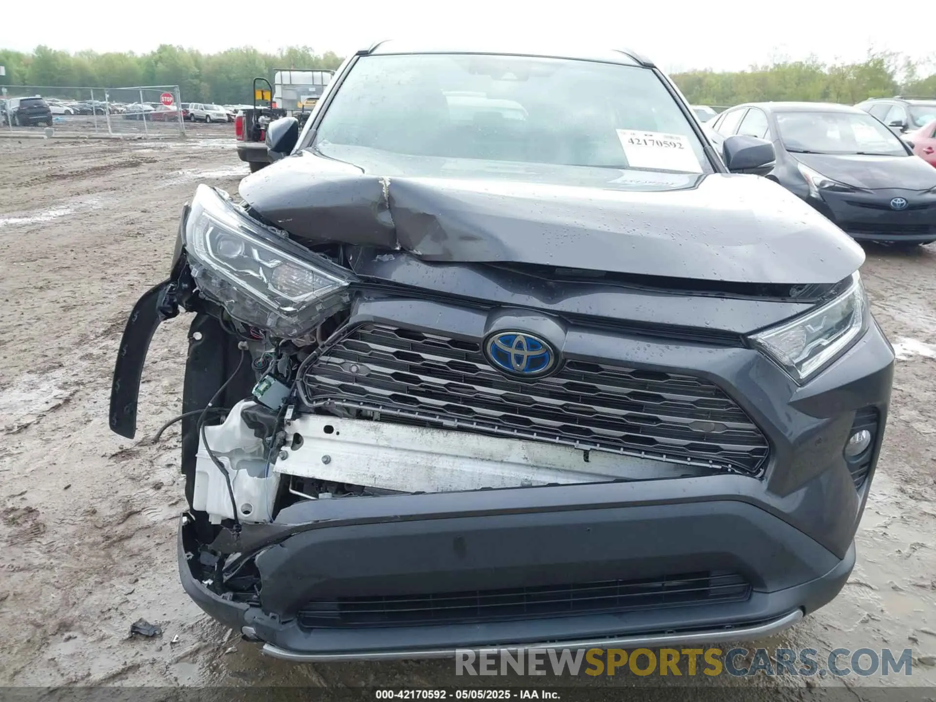 6 Фотография поврежденного автомобиля 2T3DWRFV2KW012172 TOYOTA RAV4 HYBRID 2019