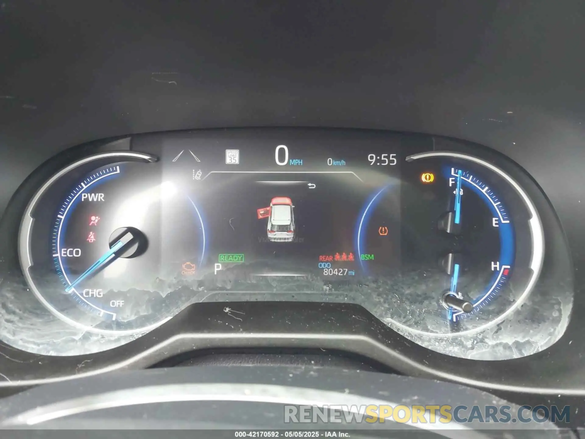 7 Фотография поврежденного автомобиля 2T3DWRFV2KW012172 TOYOTA RAV4 HYBRID 2019