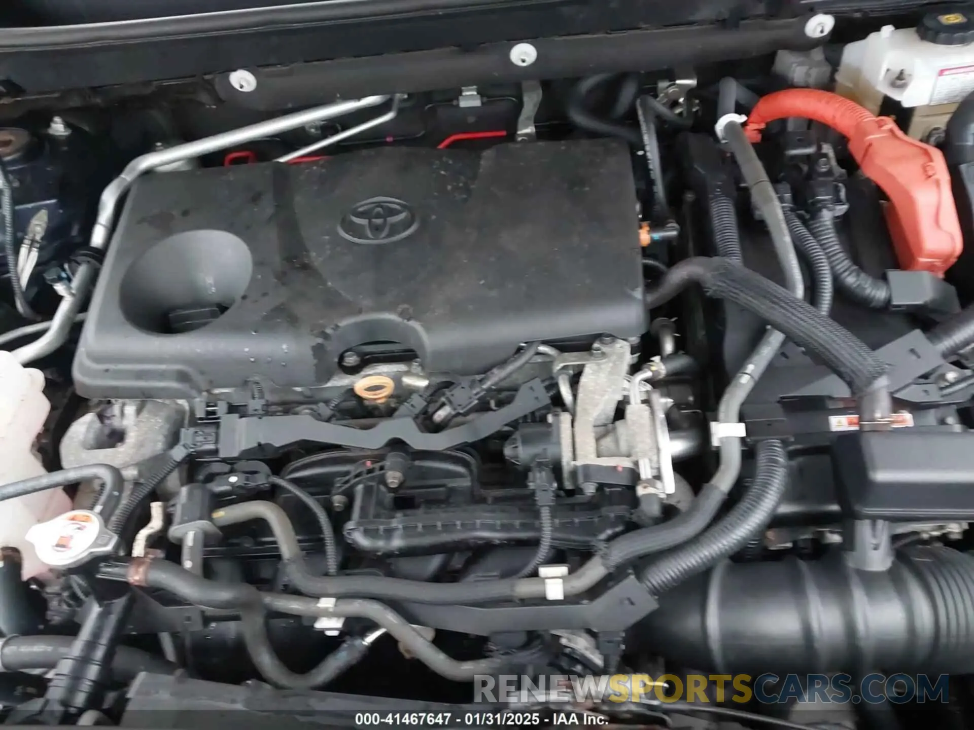 10 Фотография поврежденного автомобиля 2T3DWRFV2KW041297 TOYOTA RAV4 HYBRID 2019