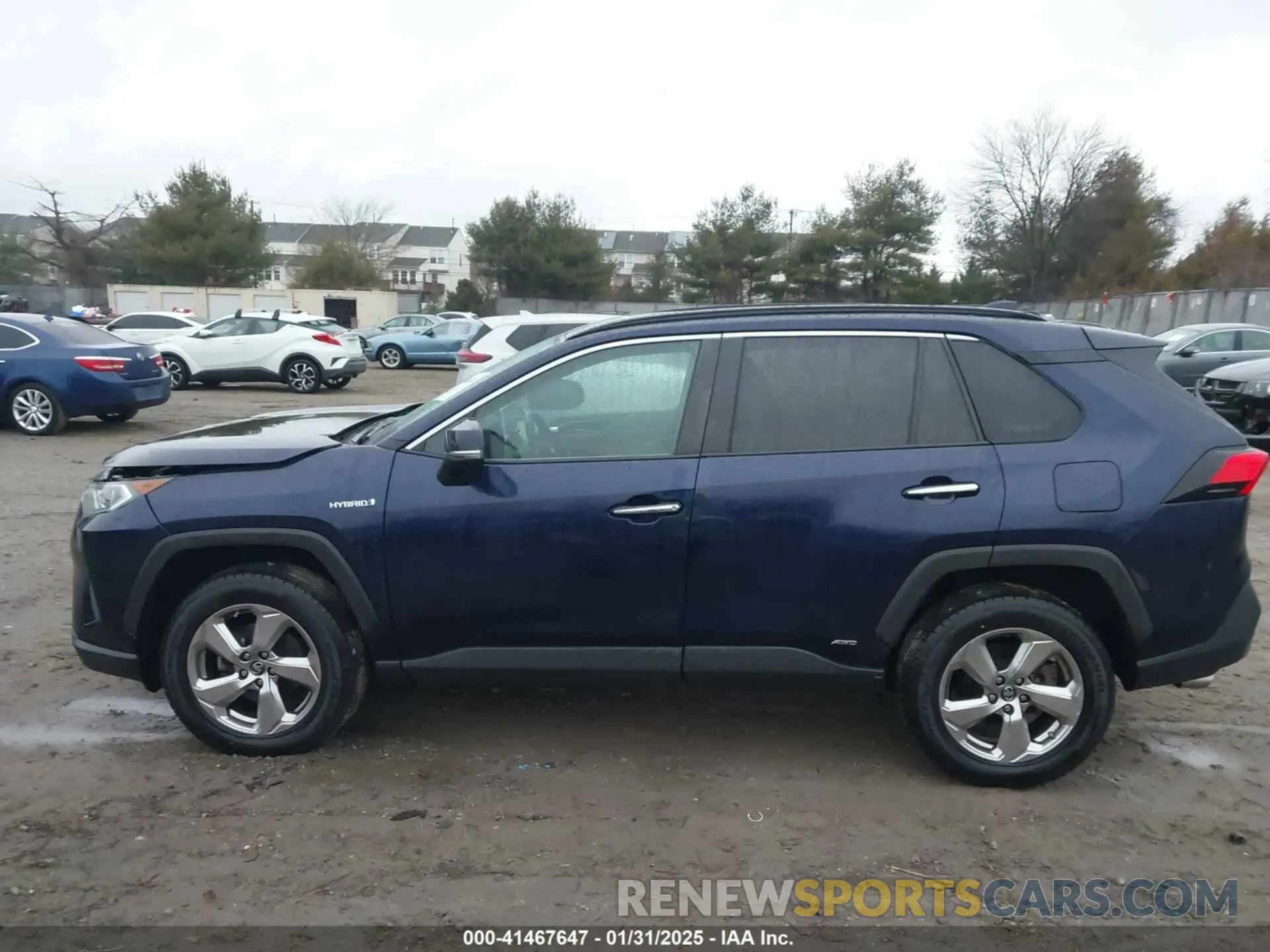14 Фотография поврежденного автомобиля 2T3DWRFV2KW041297 TOYOTA RAV4 HYBRID 2019