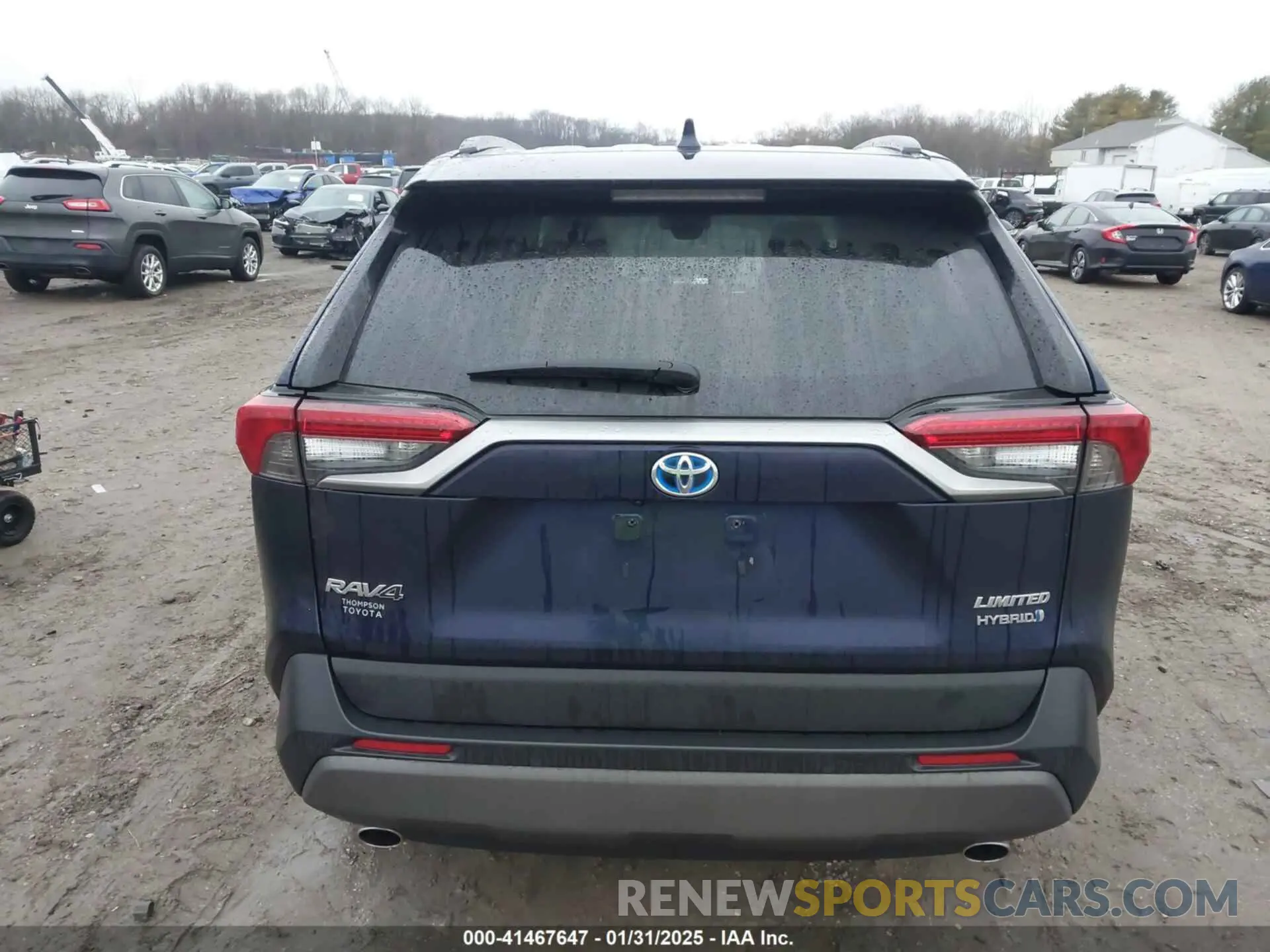 16 Фотография поврежденного автомобиля 2T3DWRFV2KW041297 TOYOTA RAV4 HYBRID 2019