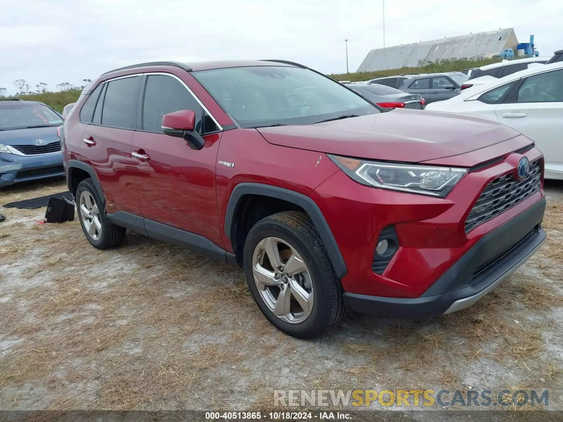 1 Photograph of a damaged car 2T3DWRFV3KW019034 TOYOTA RAV4 HYBRID 2019