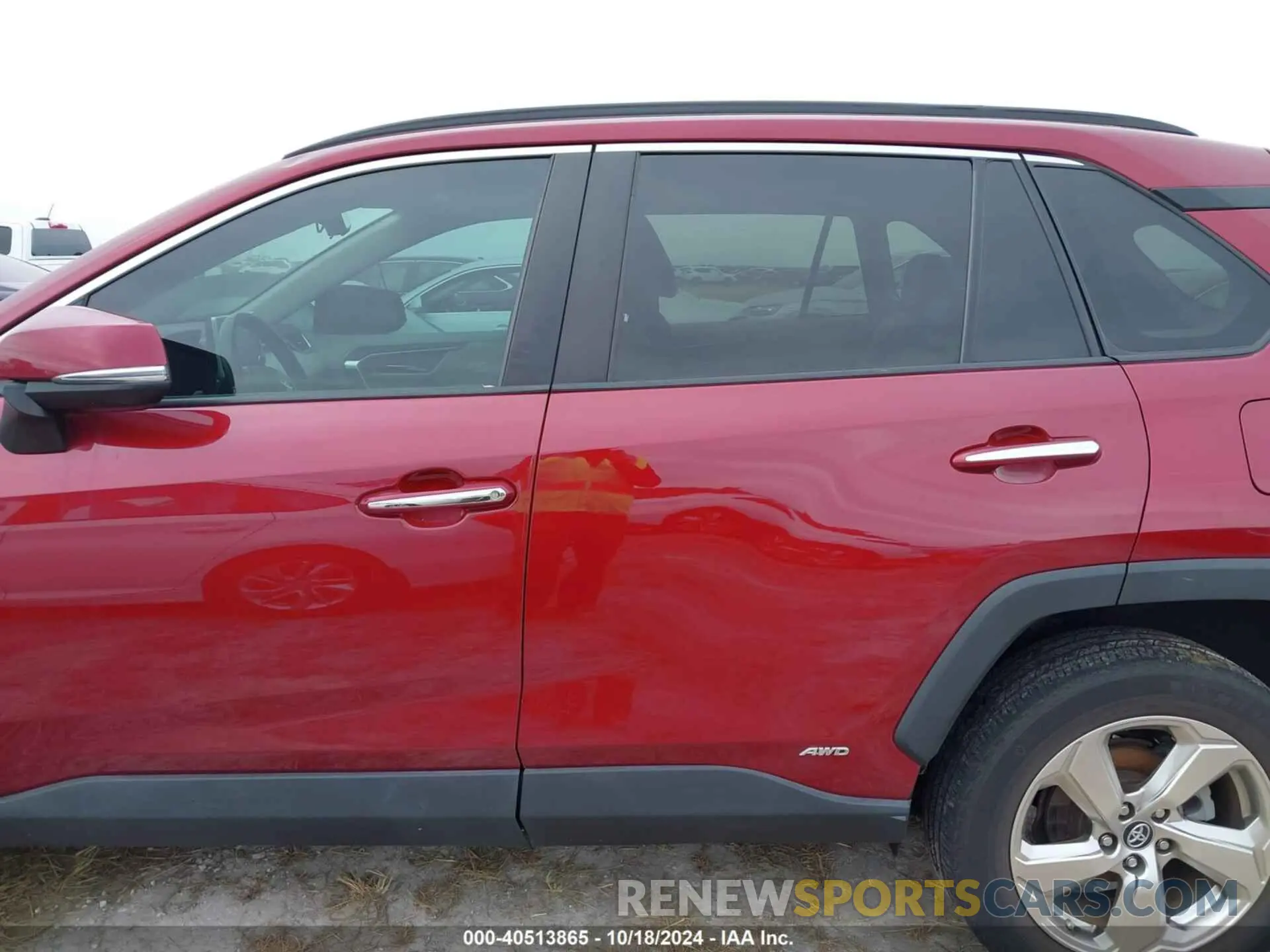 14 Photograph of a damaged car 2T3DWRFV3KW019034 TOYOTA RAV4 HYBRID 2019