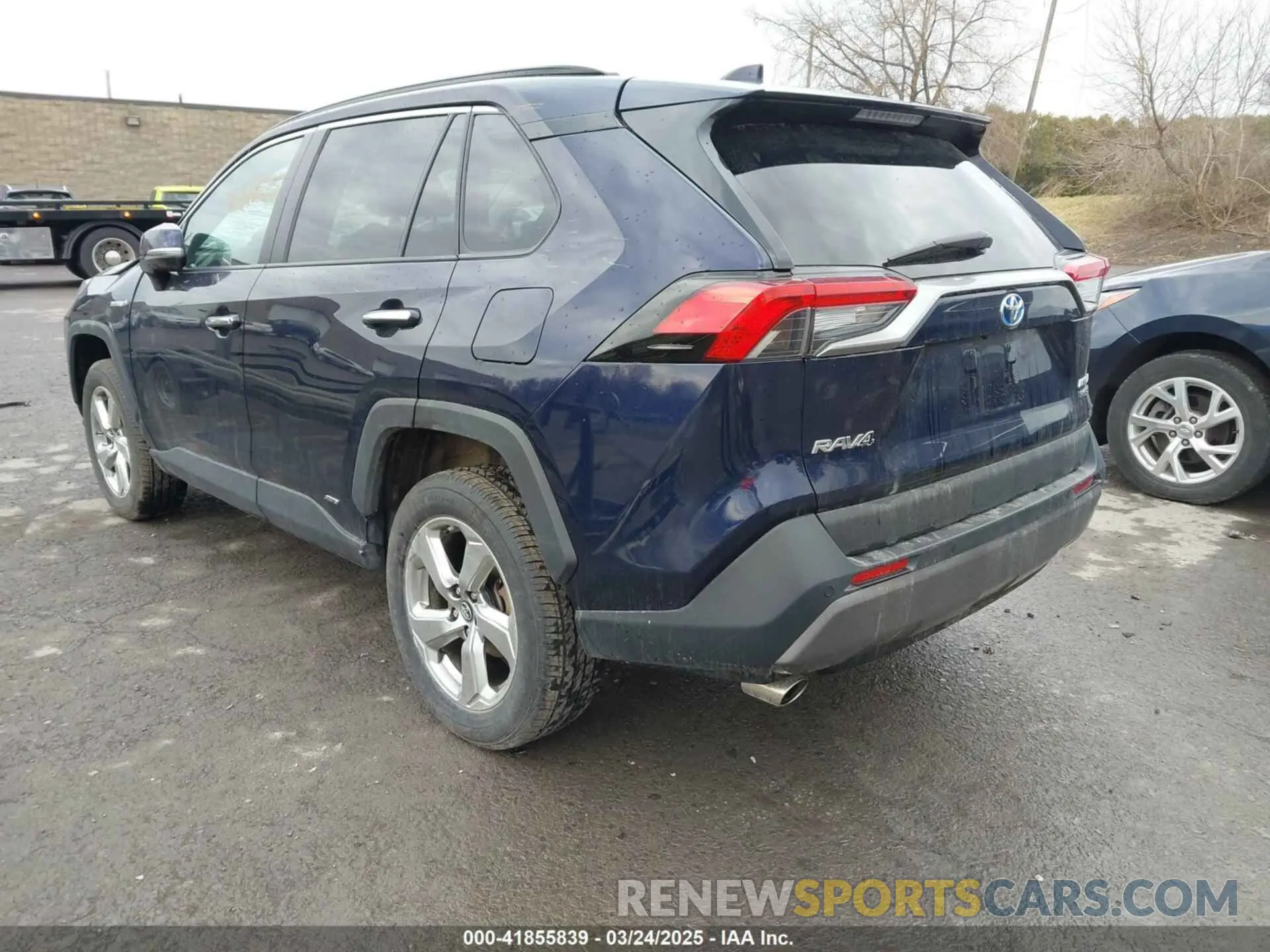 3 Фотография поврежденного автомобиля 2T3DWRFV7KW029016 TOYOTA RAV4 HYBRID 2019