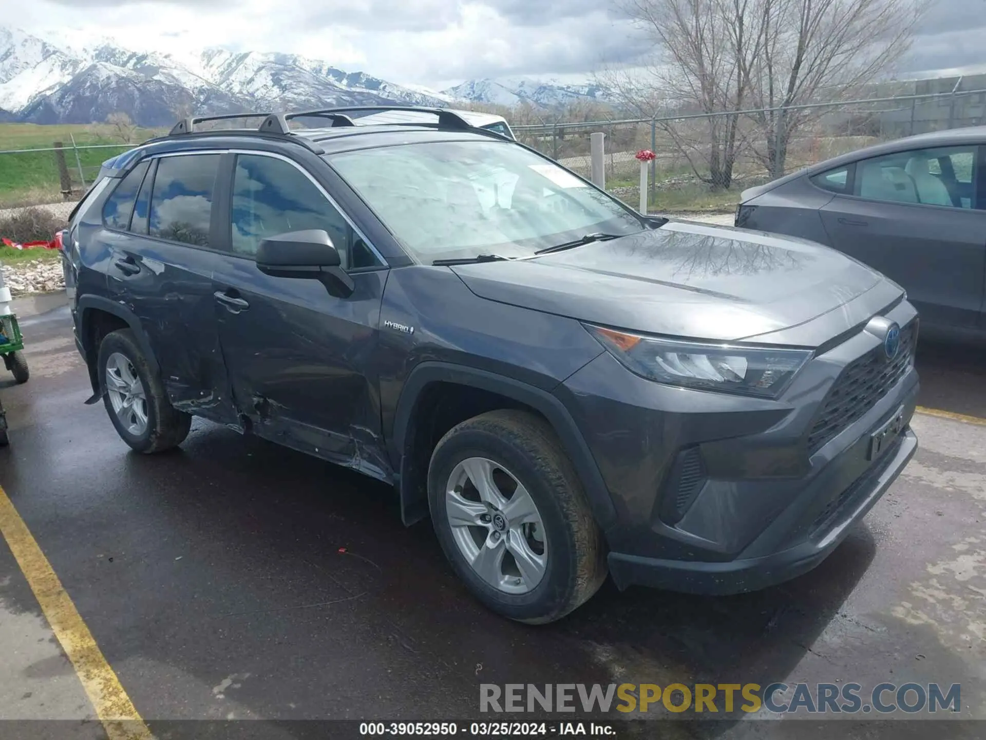 1 Фотография поврежденного автомобиля 2T3LWRFV5KW038941 TOYOTA RAV4 HYBRID 2019