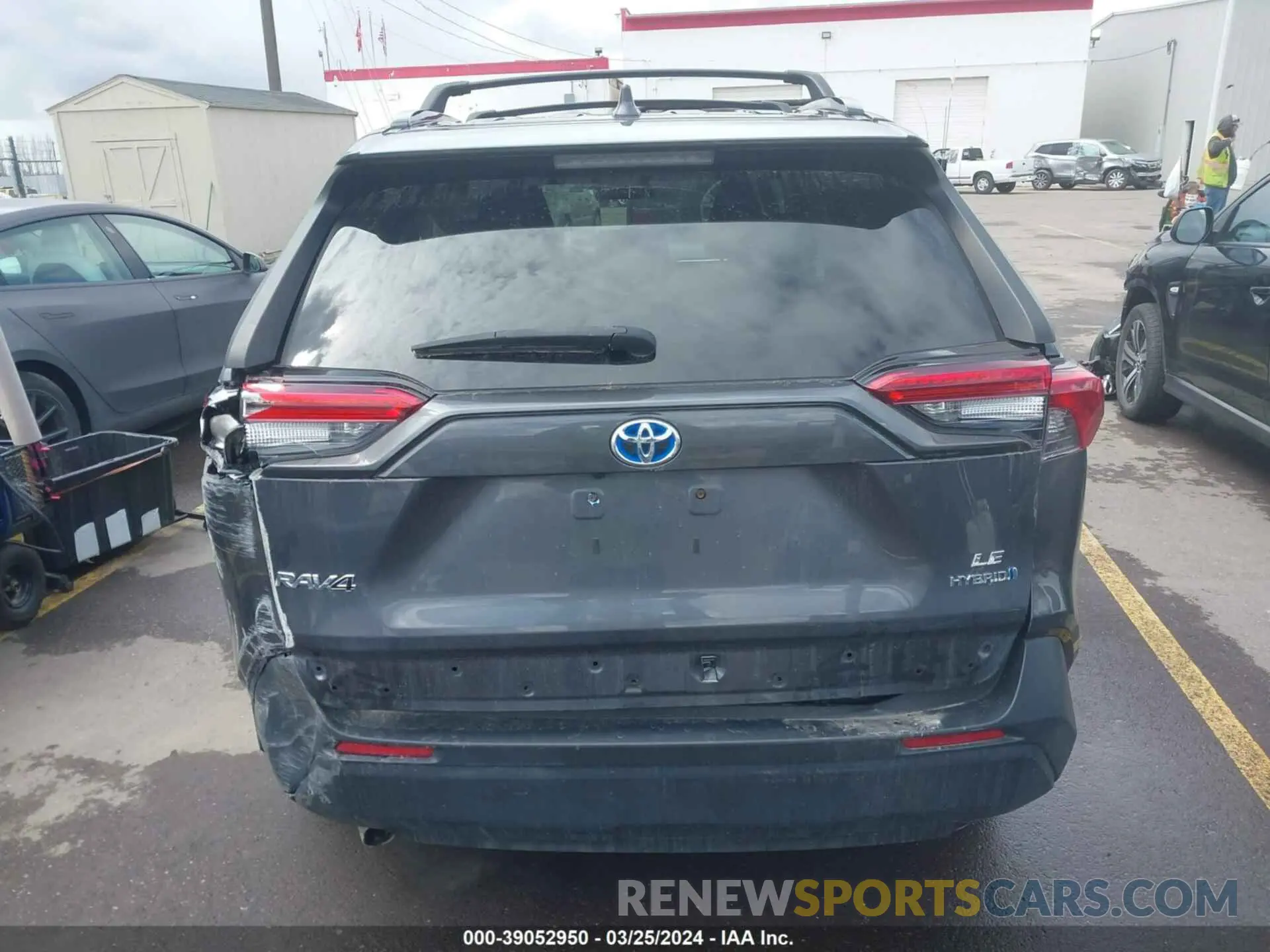 15 Фотография поврежденного автомобиля 2T3LWRFV5KW038941 TOYOTA RAV4 HYBRID 2019
