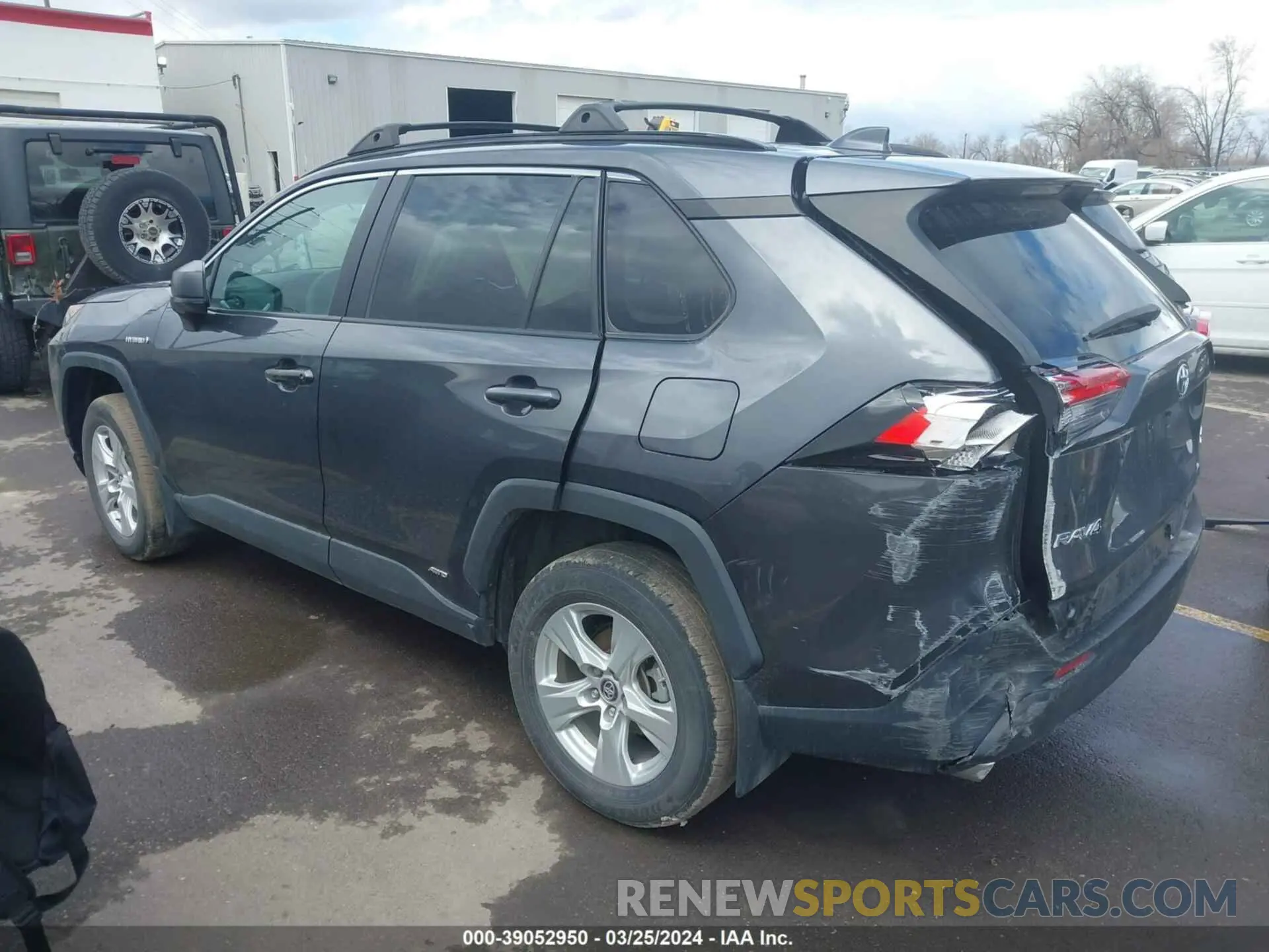 3 Фотография поврежденного автомобиля 2T3LWRFV5KW038941 TOYOTA RAV4 HYBRID 2019