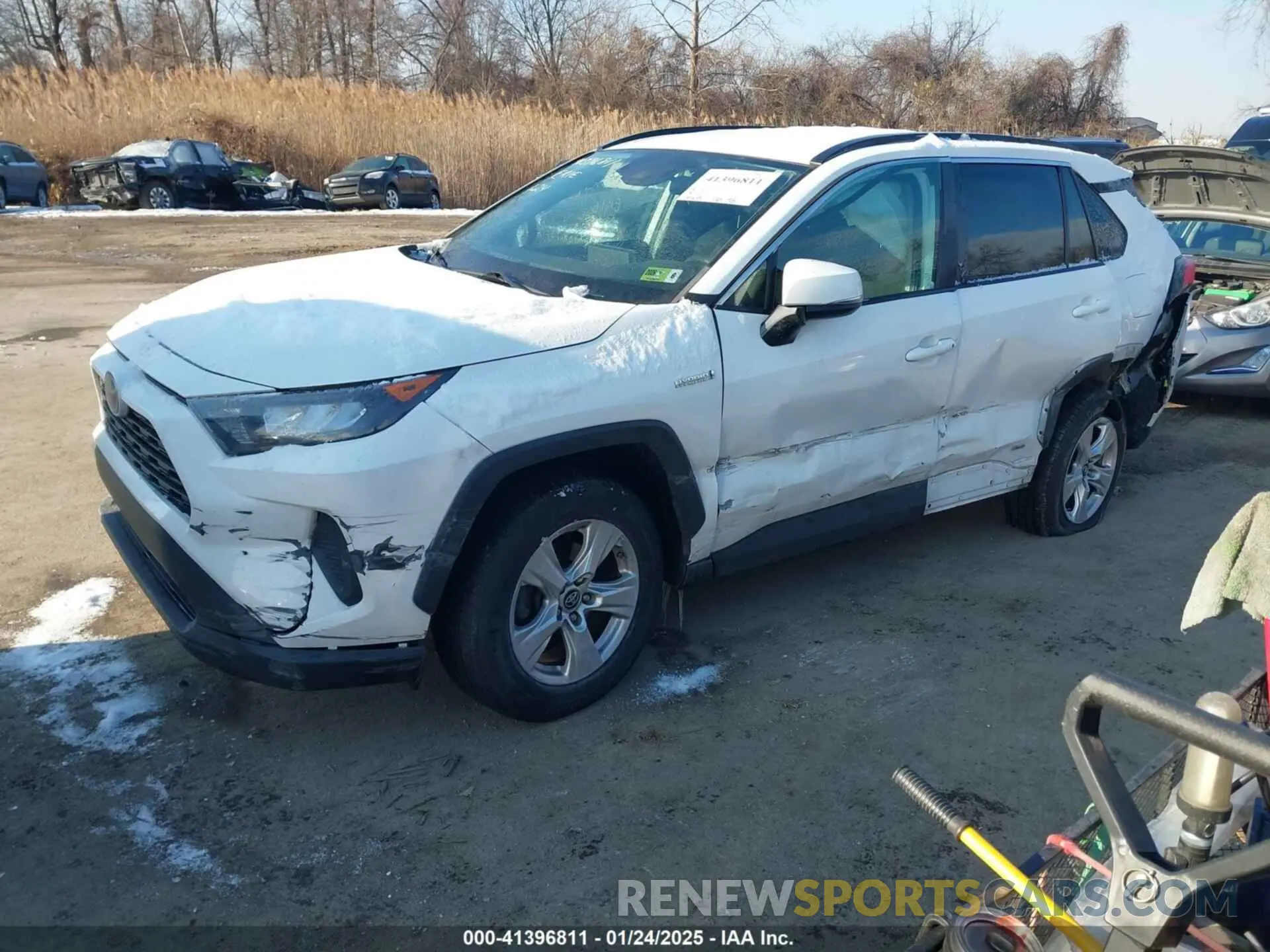 2 Фотография поврежденного автомобиля 2T3MWRFV6KW003233 TOYOTA RAV4 HYBRID 2019