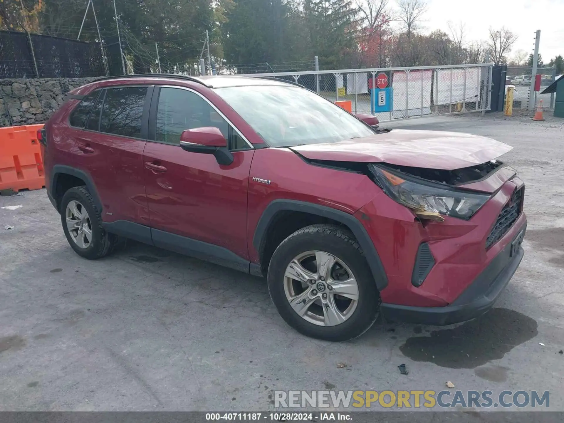 1 Фотография поврежденного автомобиля 2T3MWRFVXKW026689 TOYOTA RAV4 HYBRID 2019