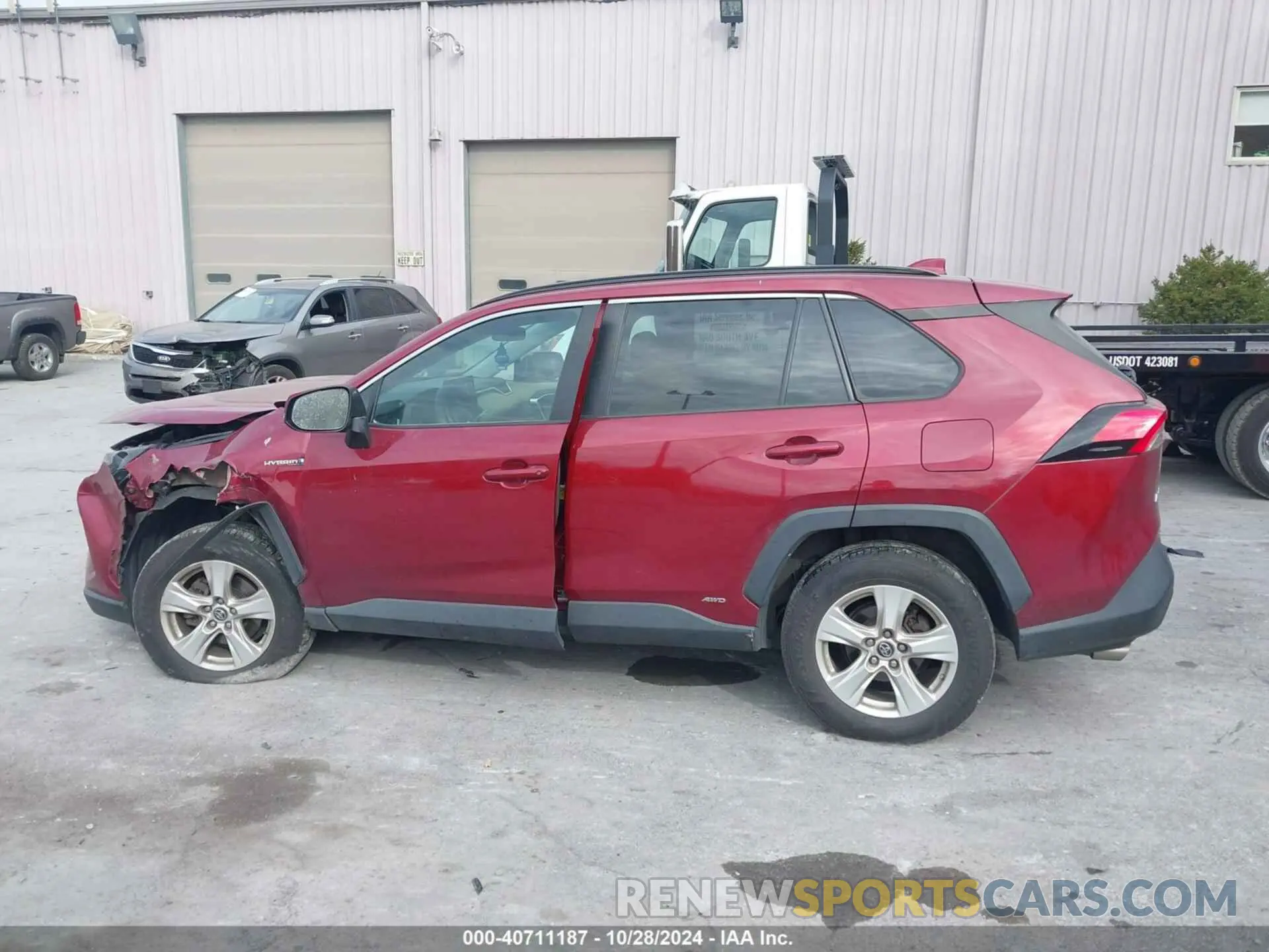 14 Фотография поврежденного автомобиля 2T3MWRFVXKW026689 TOYOTA RAV4 HYBRID 2019