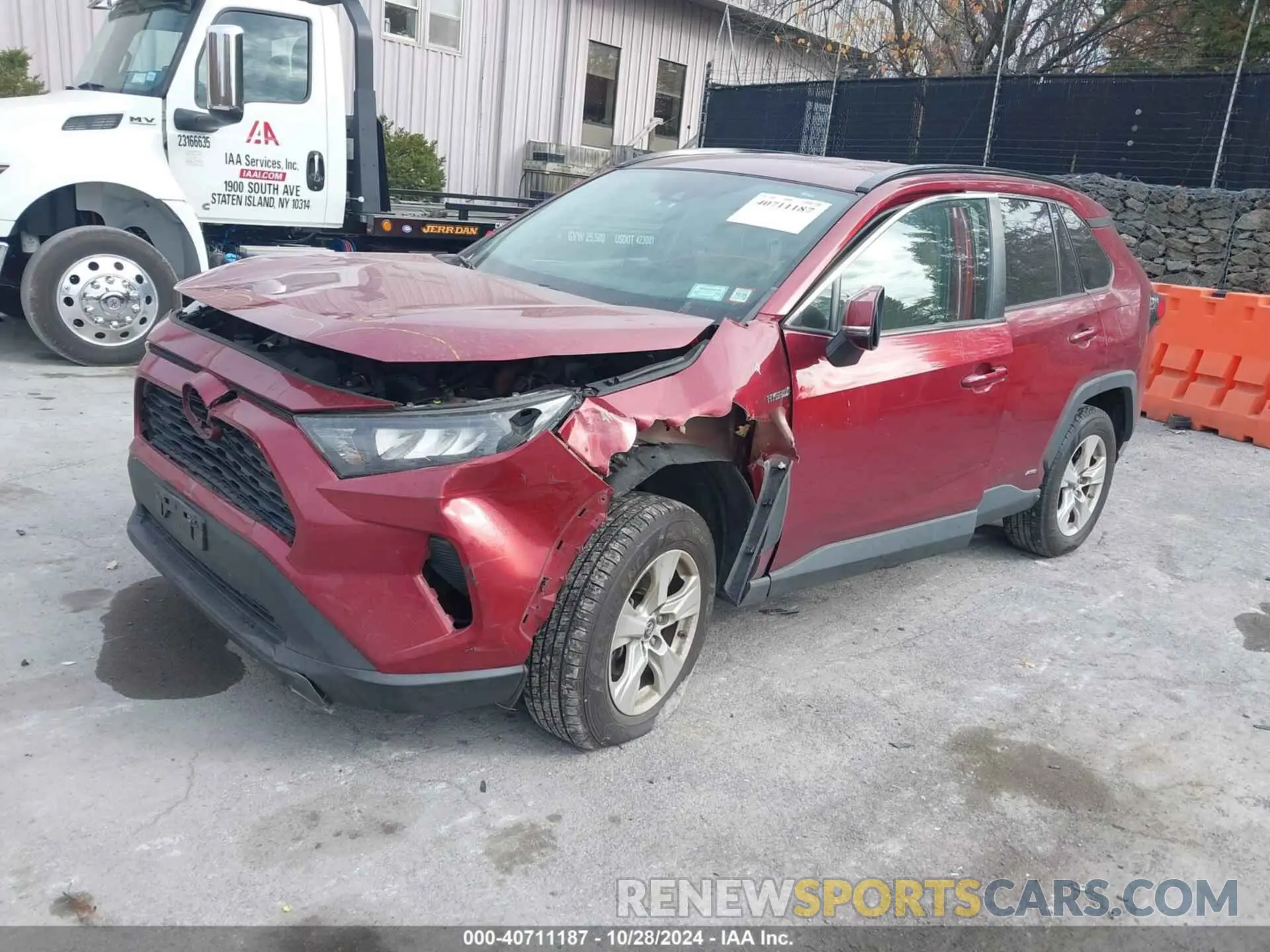 2 Фотография поврежденного автомобиля 2T3MWRFVXKW026689 TOYOTA RAV4 HYBRID 2019