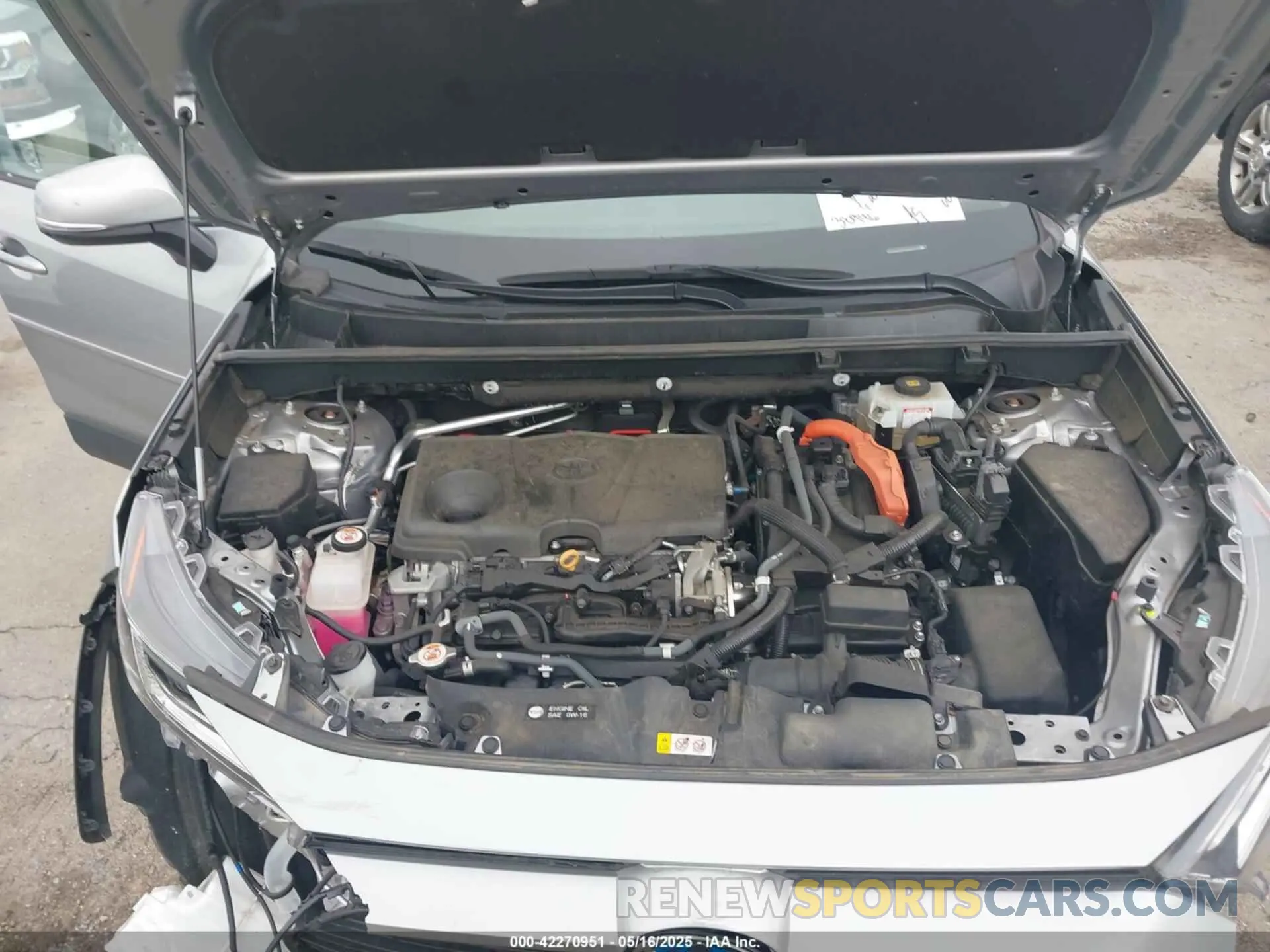 10 Фотография поврежденного автомобиля 2T3RWRFV5KW004833 TOYOTA RAV4 HYBRID 2019
