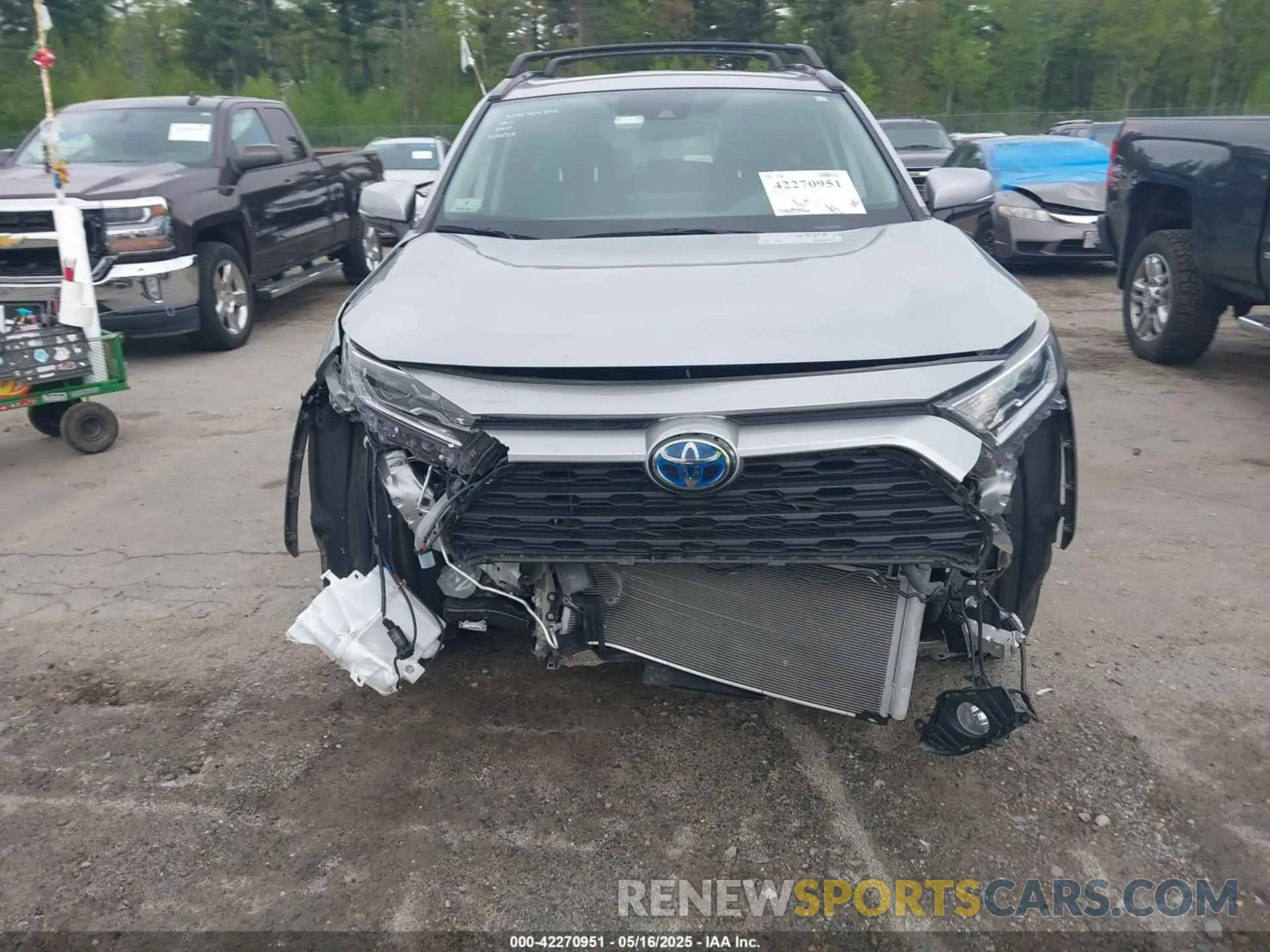 13 Фотография поврежденного автомобиля 2T3RWRFV5KW004833 TOYOTA RAV4 HYBRID 2019