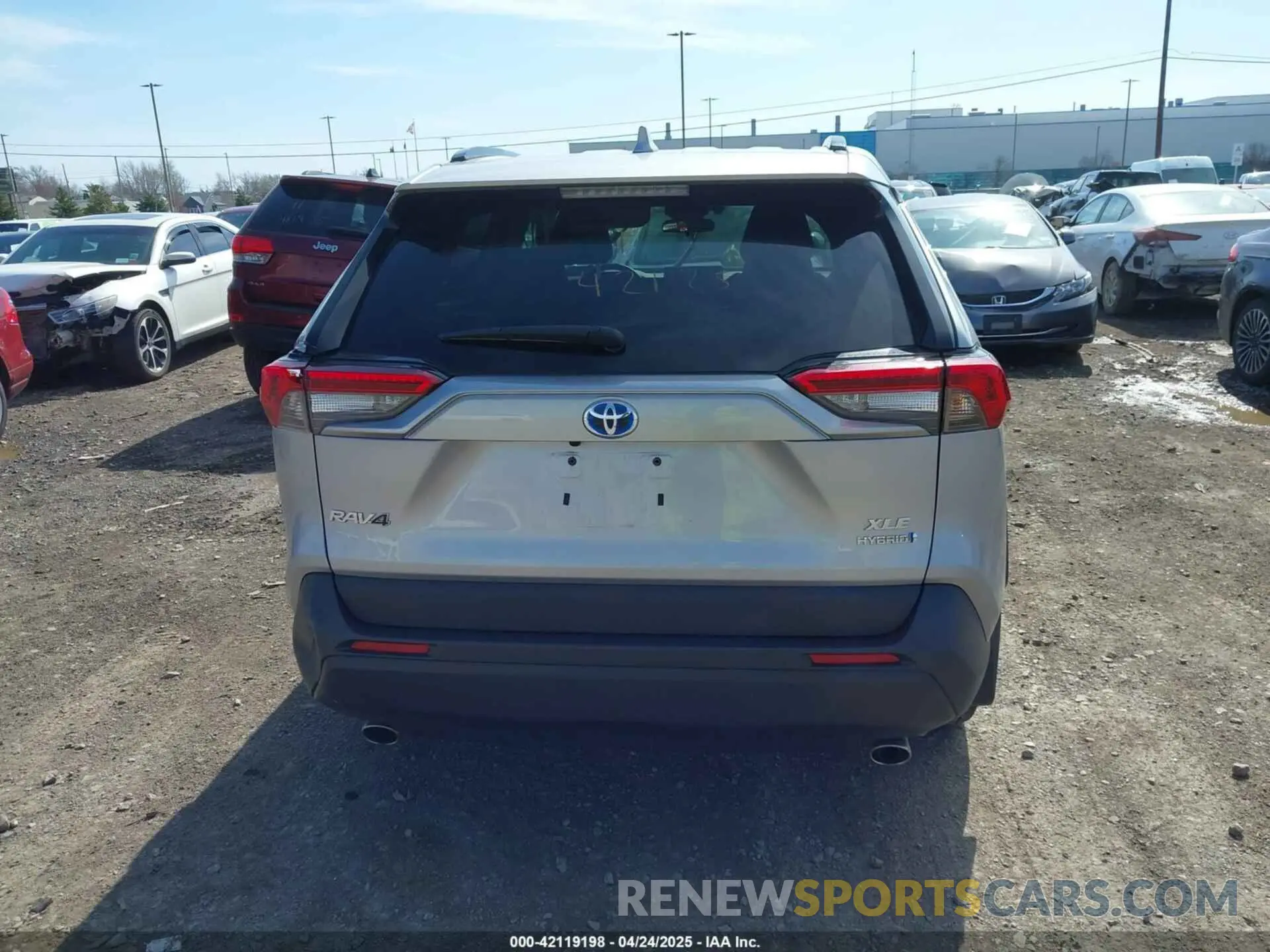 16 Photograph of a damaged car 2T3RWRFVXKW025676 TOYOTA RAV4 HYBRID 2019