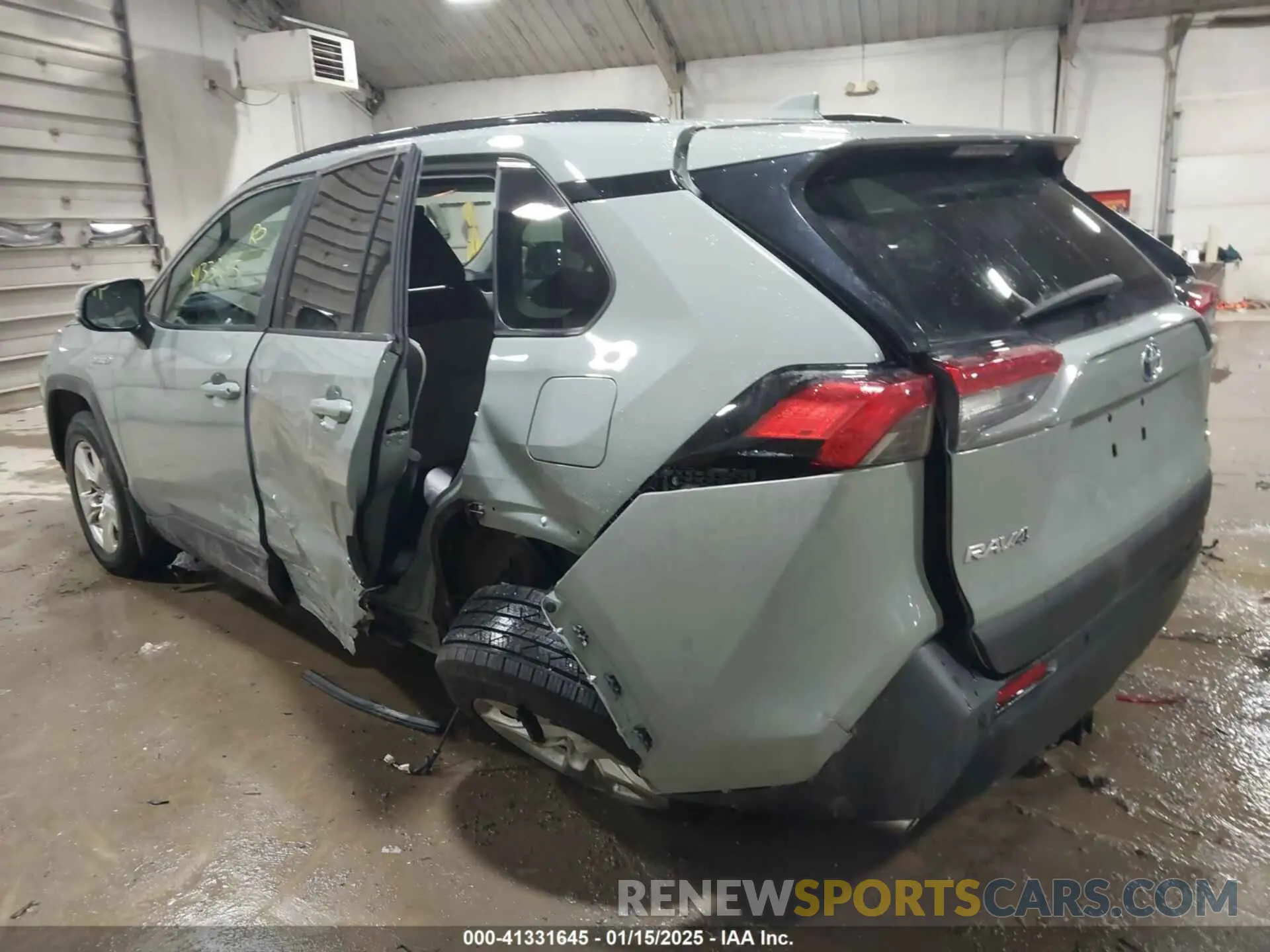 3 Фотография поврежденного автомобиля 2T3RWRFVXKW042302 TOYOTA RAV4 HYBRID 2019