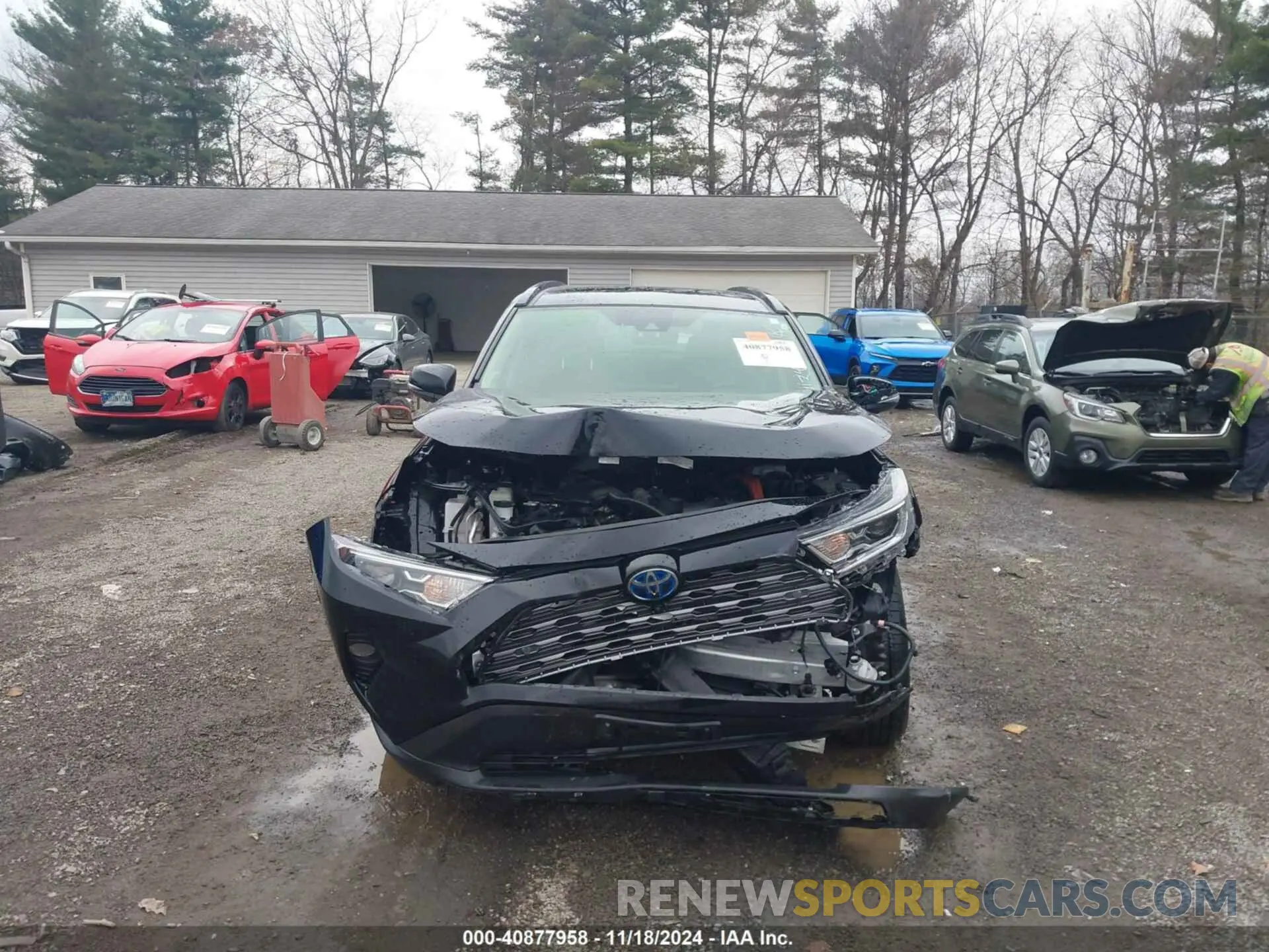 13 Фотография поврежденного автомобиля JTMDWRFV6KD503812 TOYOTA RAV4 HYBRID 2019