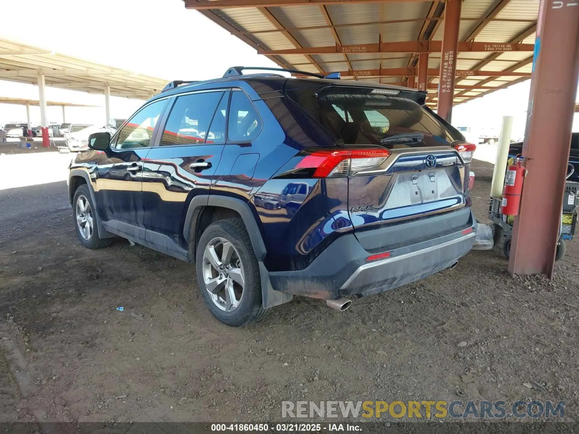 3 Photograph of a damaged car JTMDWRFV8KD511099 TOYOTA RAV4 HYBRID 2019