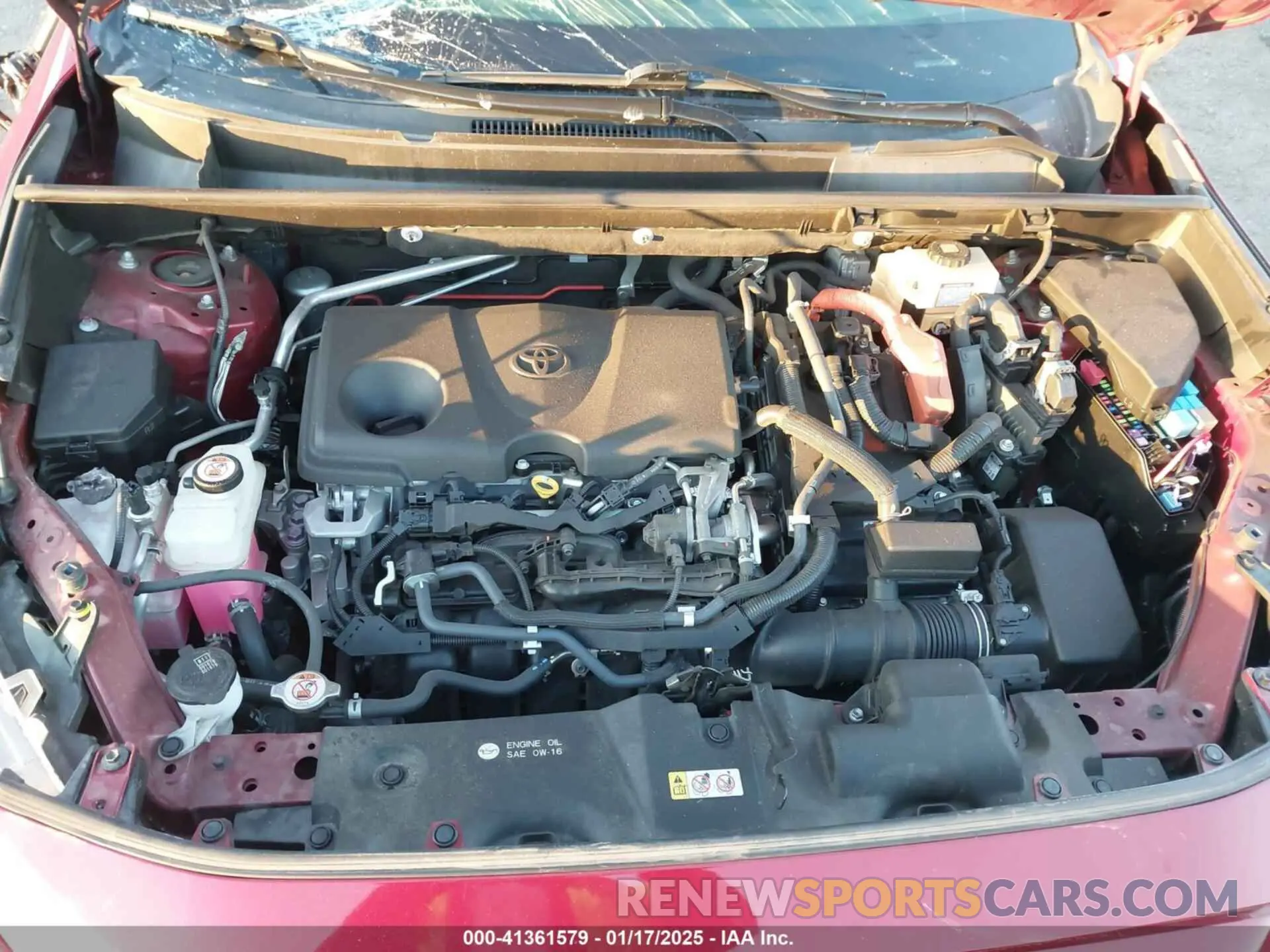 10 Photograph of a damaged car JTMDWRFVXKD019769 TOYOTA RAV4 HYBRID 2019