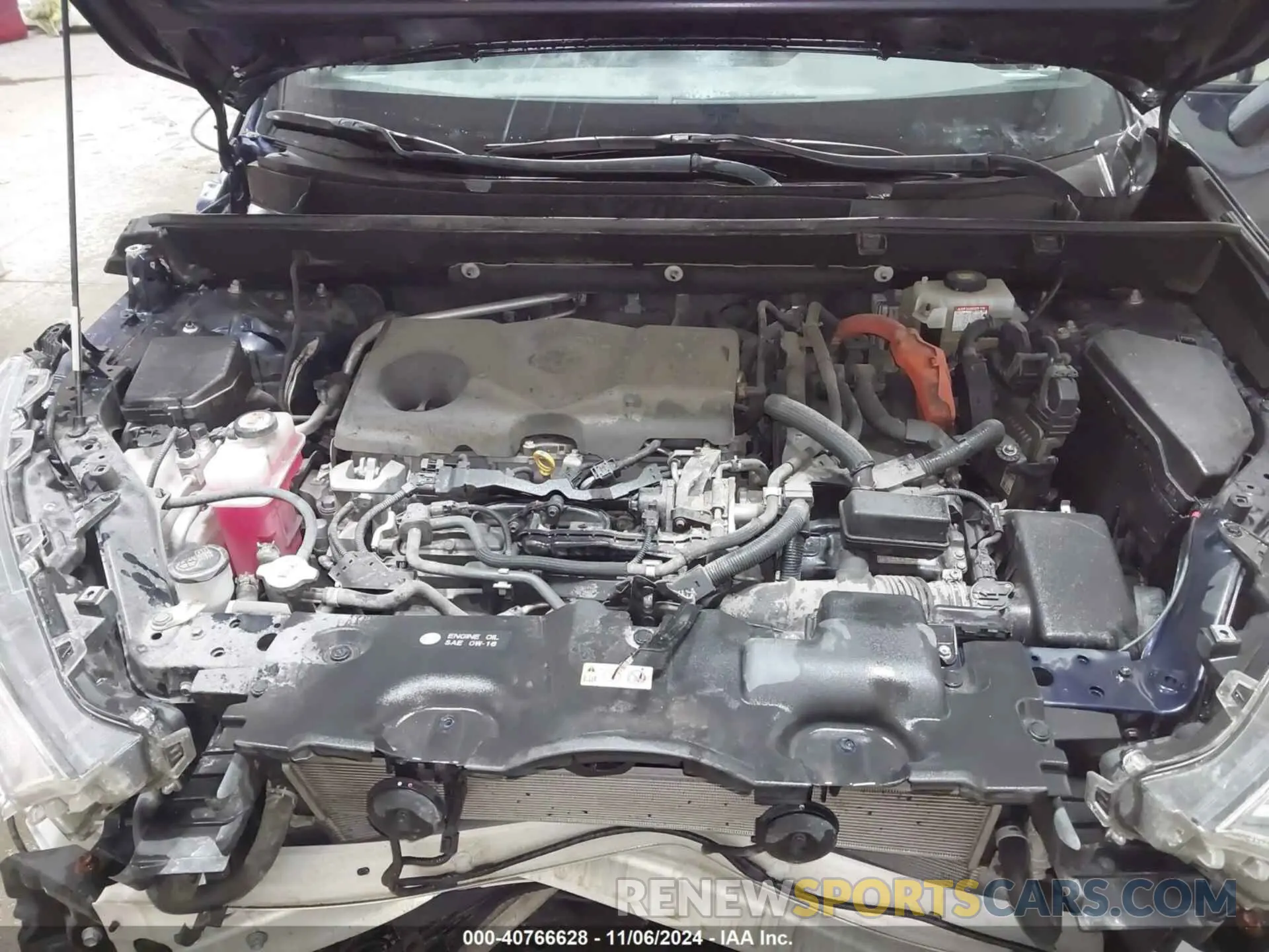 10 Photograph of a damaged car JTMEWRFVXKD512145 TOYOTA RAV4 HYBRID 2019