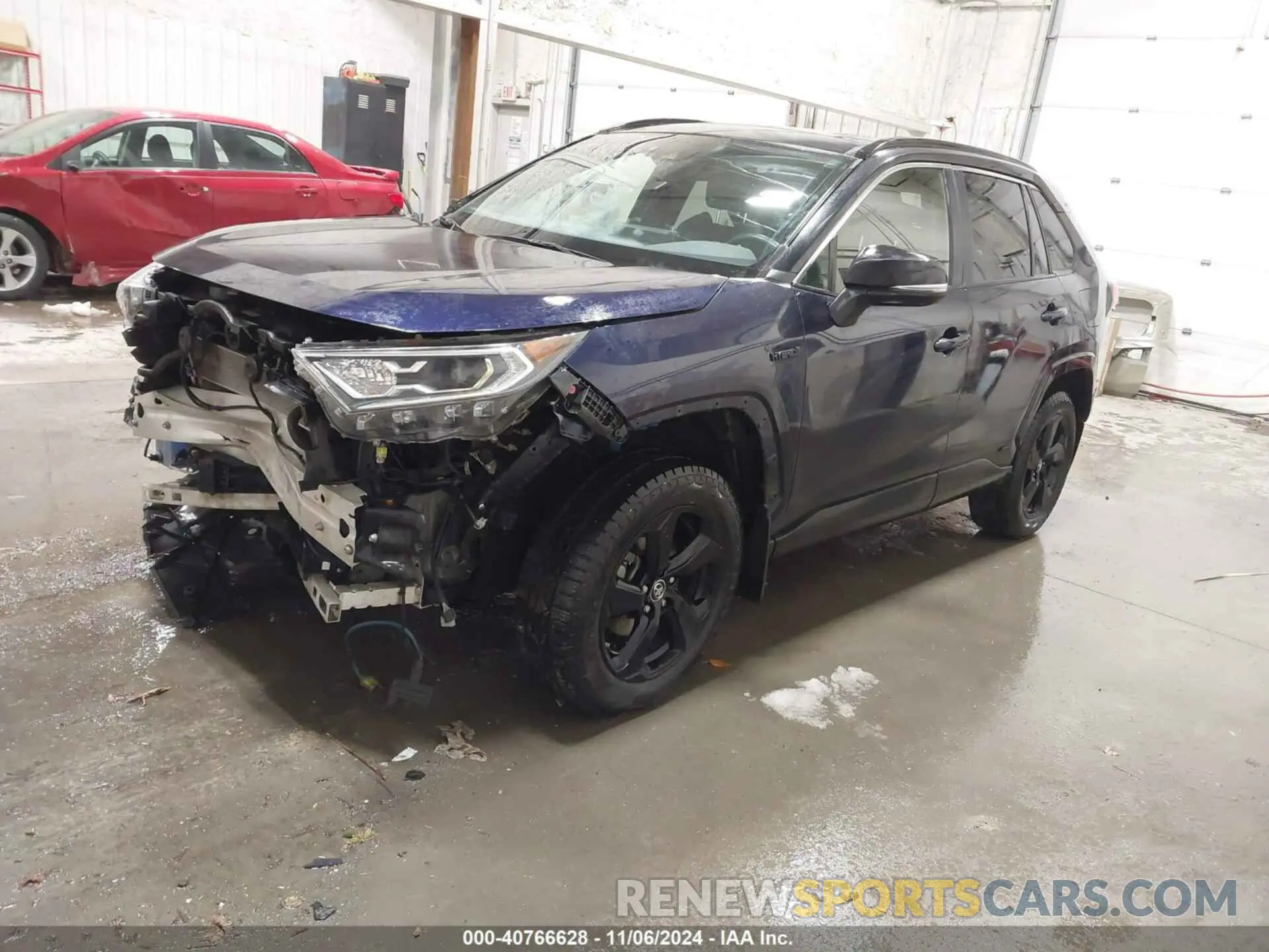 2 Photograph of a damaged car JTMEWRFVXKD512145 TOYOTA RAV4 HYBRID 2019