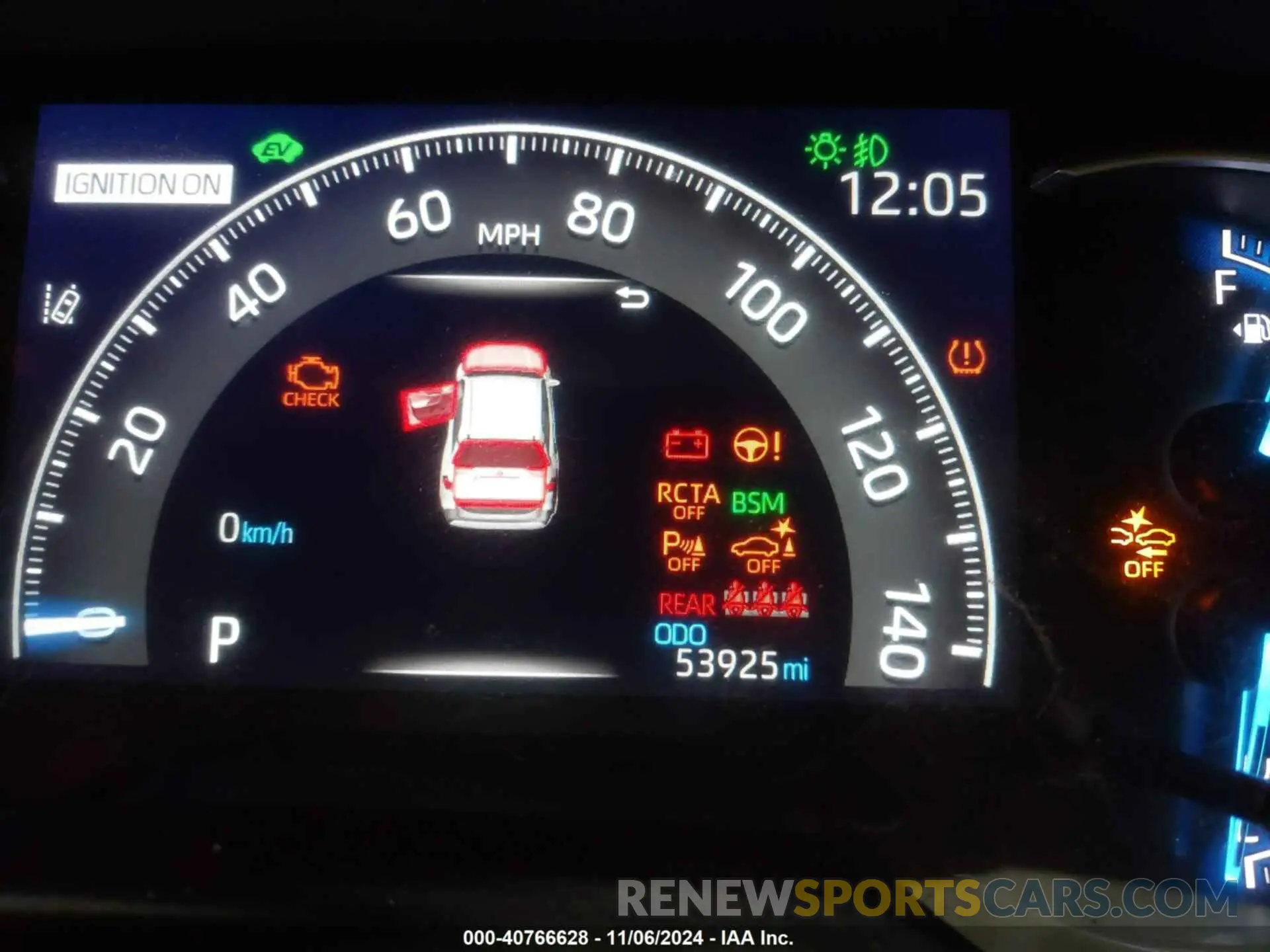 7 Photograph of a damaged car JTMEWRFVXKD512145 TOYOTA RAV4 HYBRID 2019