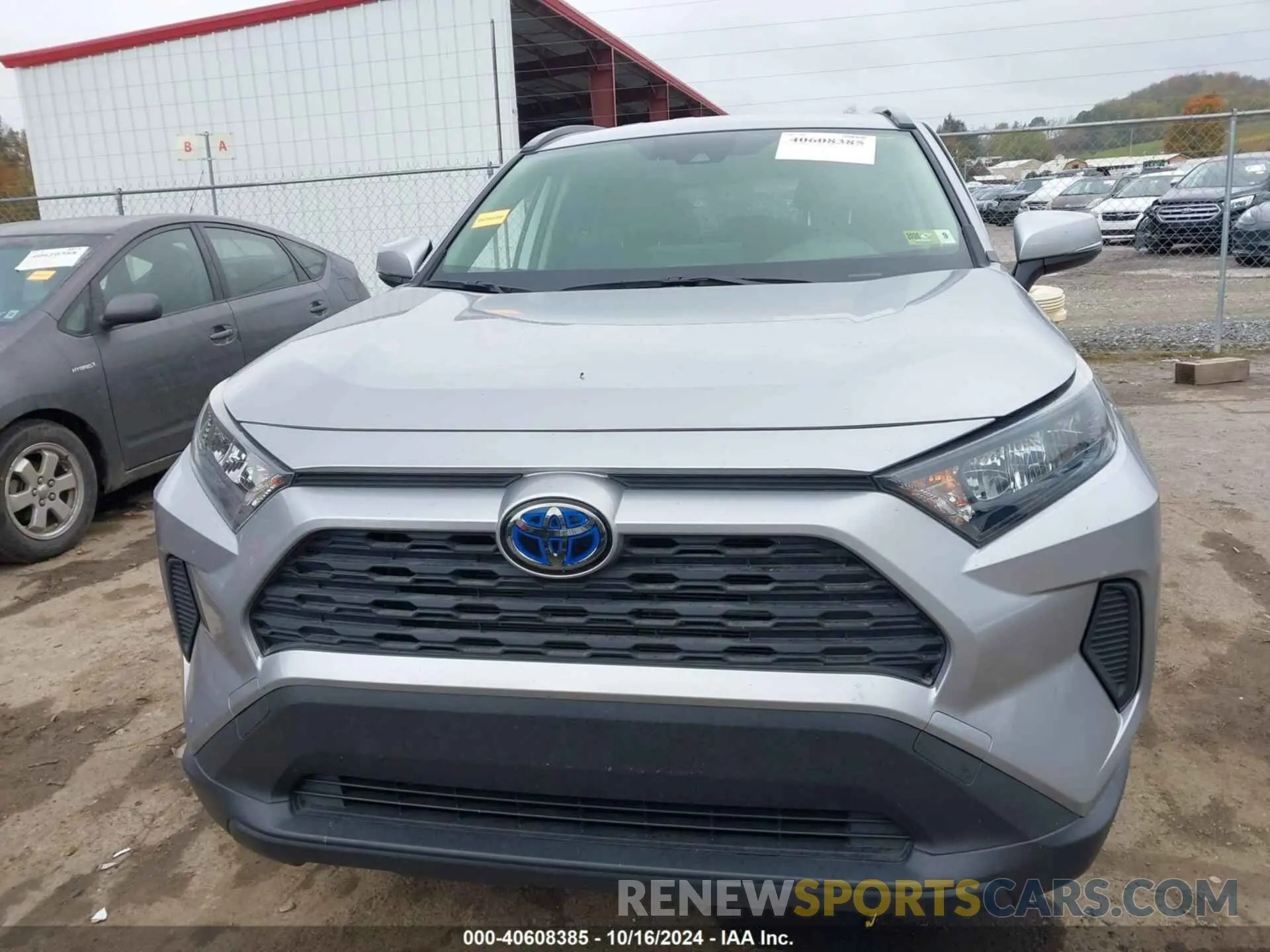 12 Фотография поврежденного автомобиля JTMMWRFV5KD035085 TOYOTA RAV4 HYBRID 2019