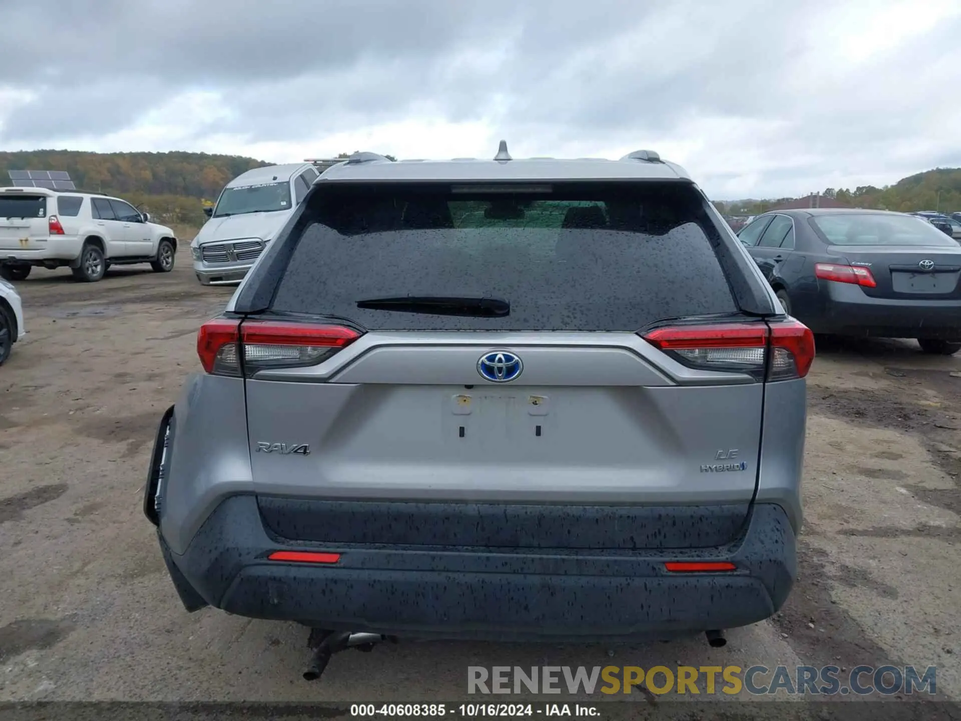 16 Фотография поврежденного автомобиля JTMMWRFV5KD035085 TOYOTA RAV4 HYBRID 2019