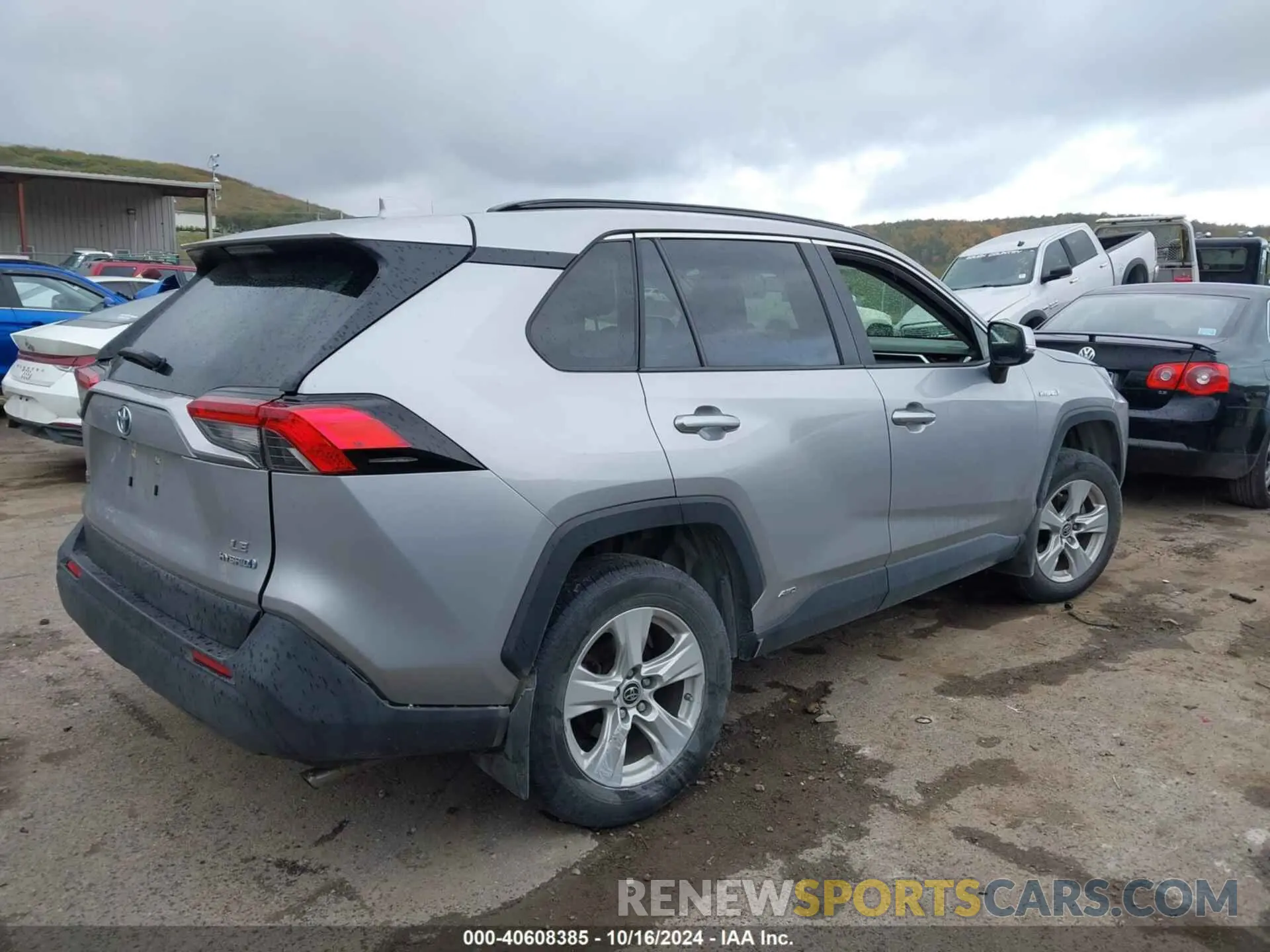 4 Фотография поврежденного автомобиля JTMMWRFV5KD035085 TOYOTA RAV4 HYBRID 2019