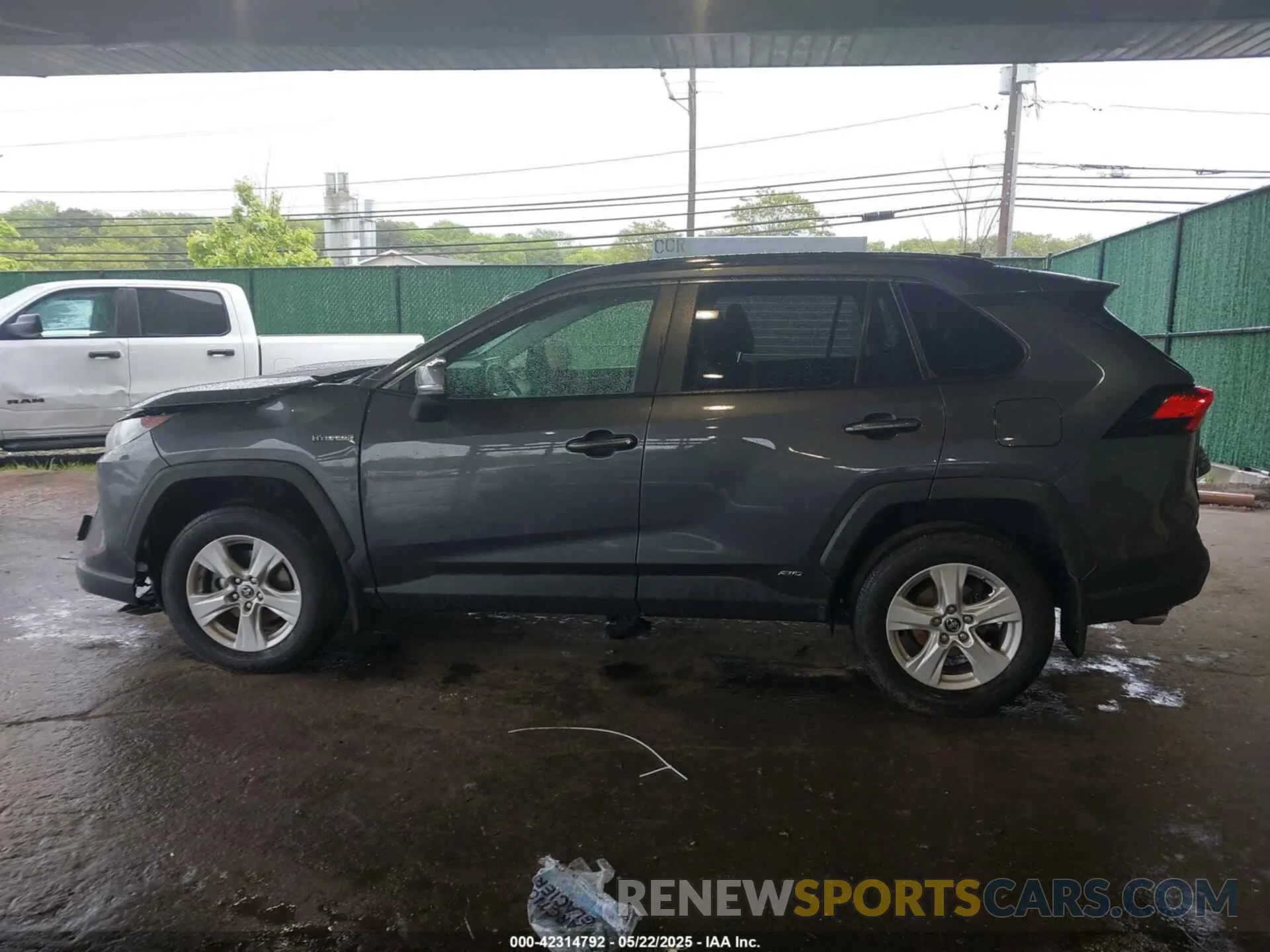 14 Фотография поврежденного автомобиля JTMMWRFV6KD020675 TOYOTA RAV4 HYBRID 2019