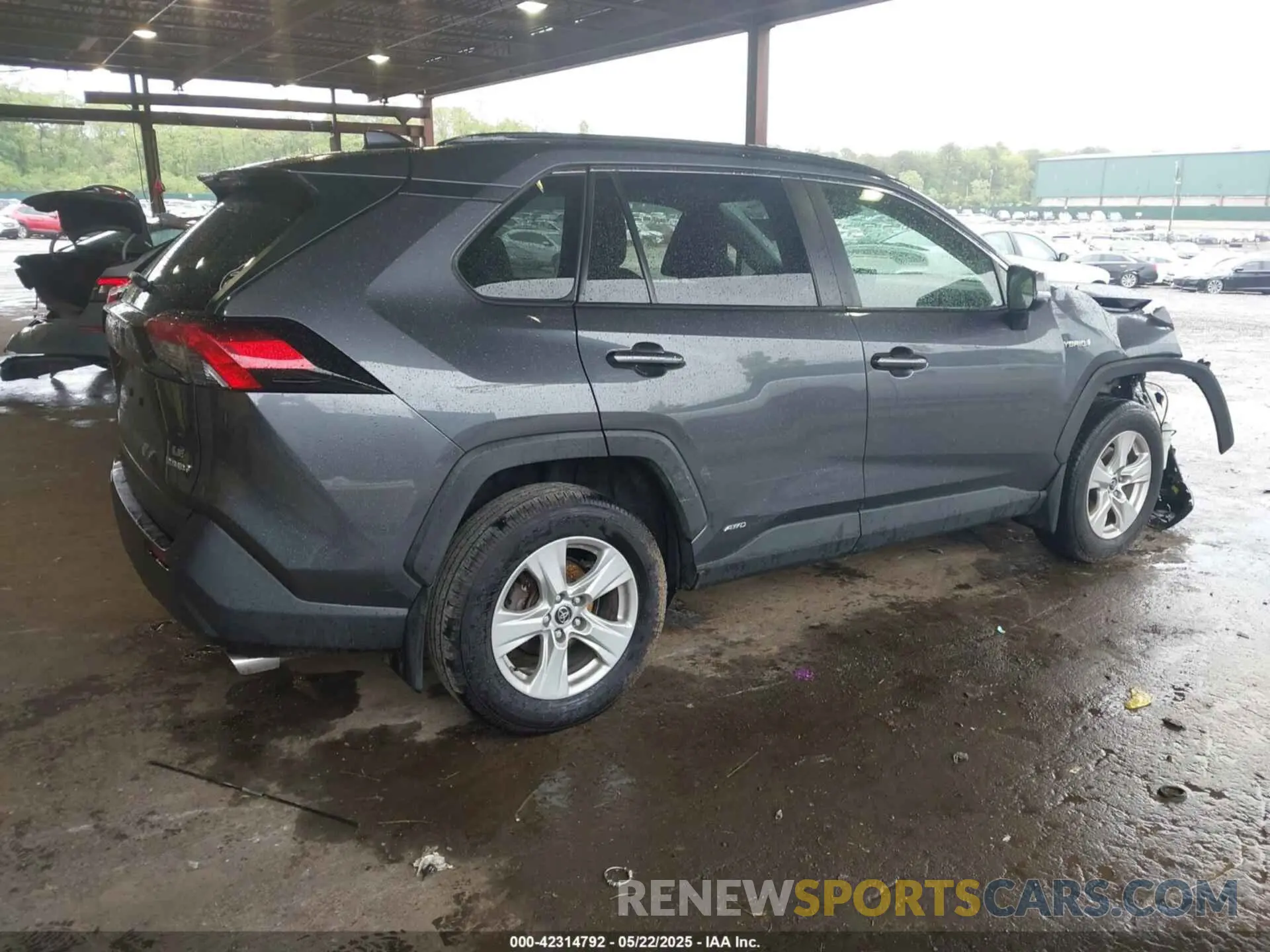 4 Фотография поврежденного автомобиля JTMMWRFV6KD020675 TOYOTA RAV4 HYBRID 2019