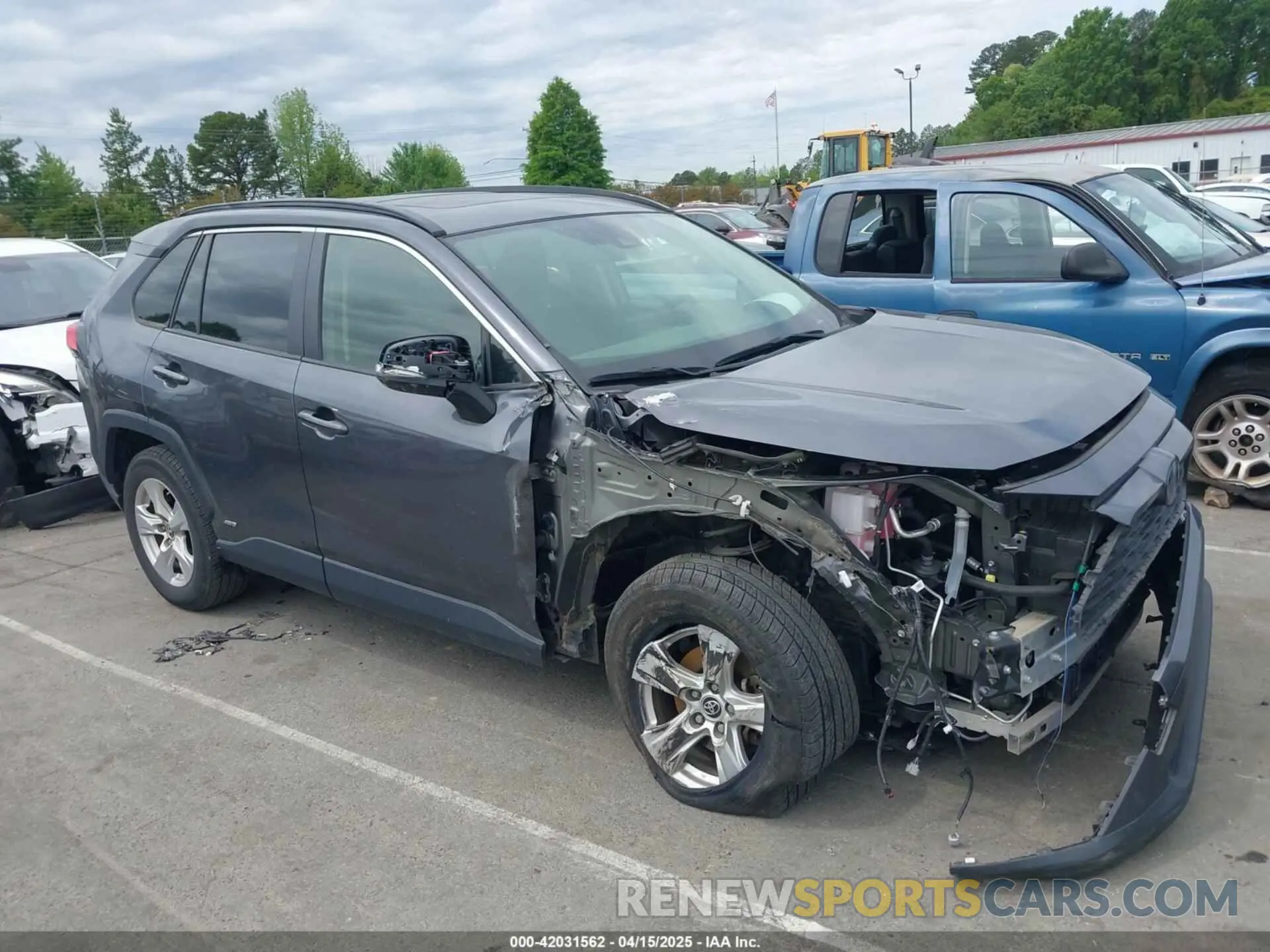 13 Photograph of a damaged car JTMRWRFV0KD505268 TOYOTA RAV4 HYBRID 2019