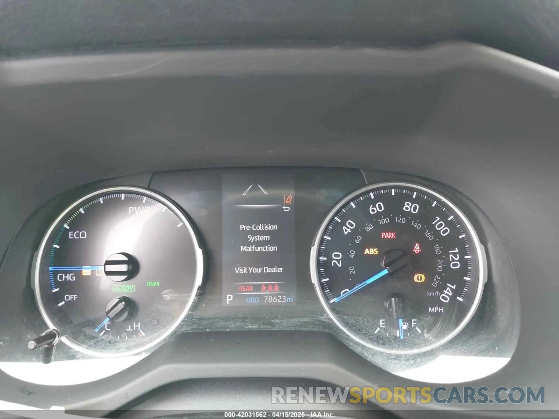 7 Photograph of a damaged car JTMRWRFV0KD505268 TOYOTA RAV4 HYBRID 2019