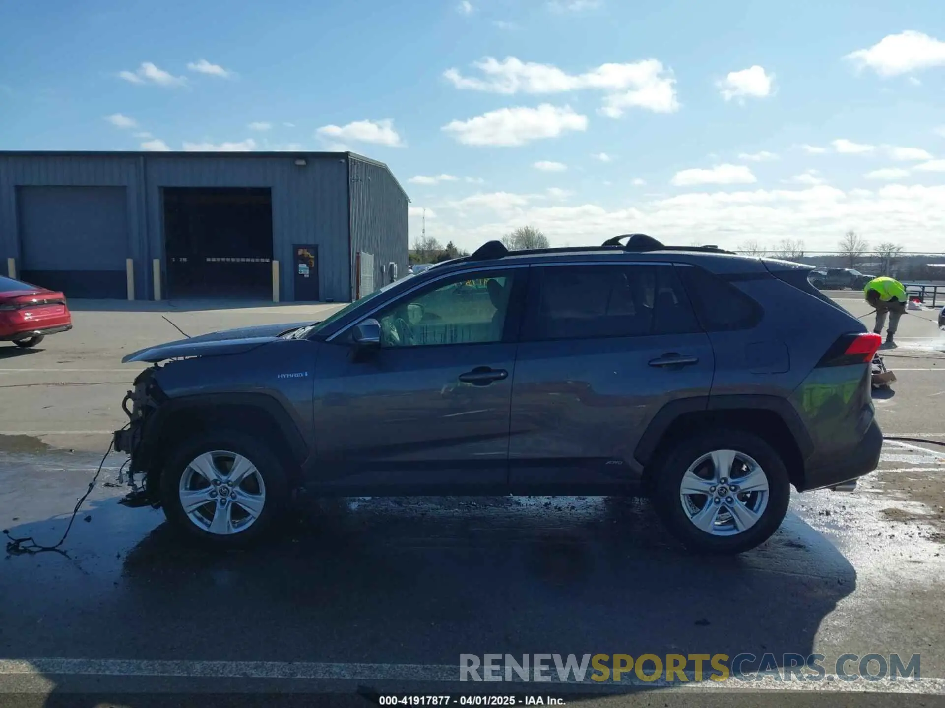 15 Фотография поврежденного автомобиля JTMRWRFV1KD009105 TOYOTA RAV4 HYBRID 2019