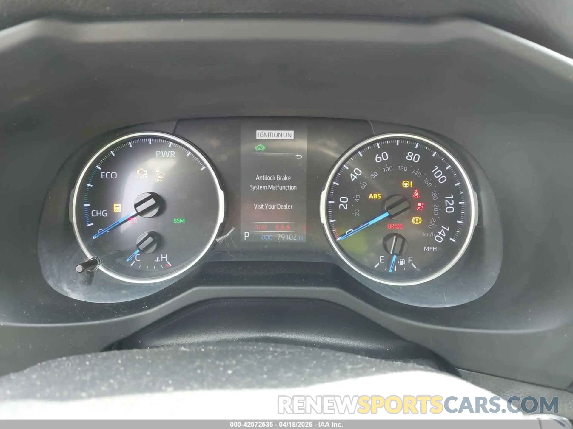 7 Photograph of a damaged car JTMRWRFV2KD022588 TOYOTA RAV4 HYBRID 2019