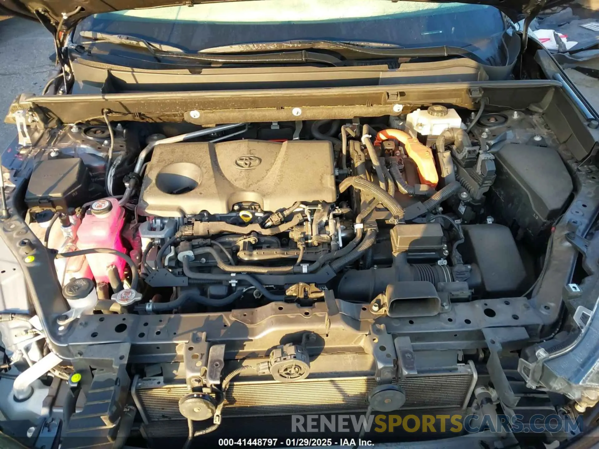 10 Фотография поврежденного автомобиля JTMRWRFV3KJ005011 TOYOTA RAV4 HYBRID 2019