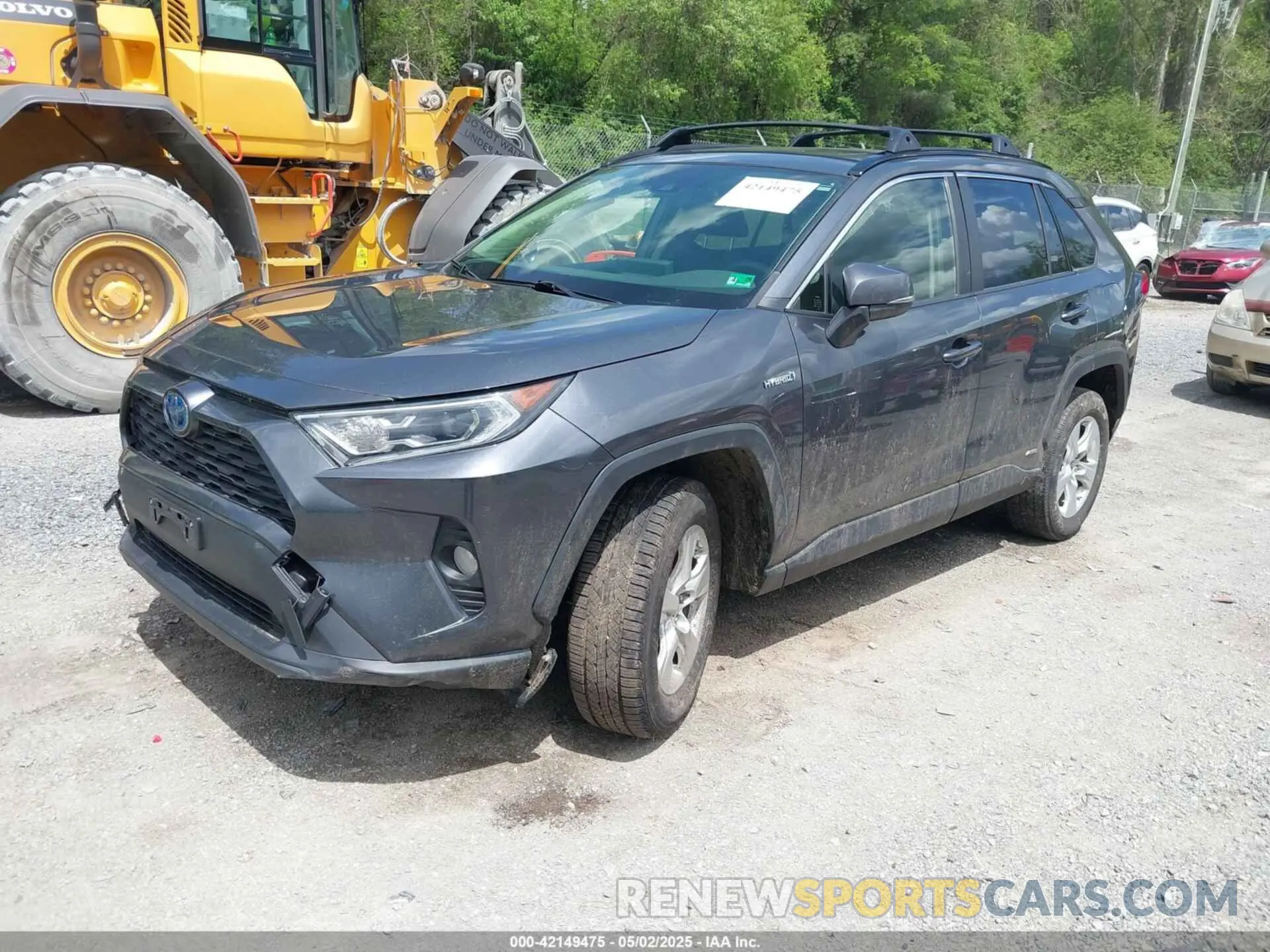 2 Photograph of a damaged car JTMRWRFV4KD034399 TOYOTA RAV4 HYBRID 2019