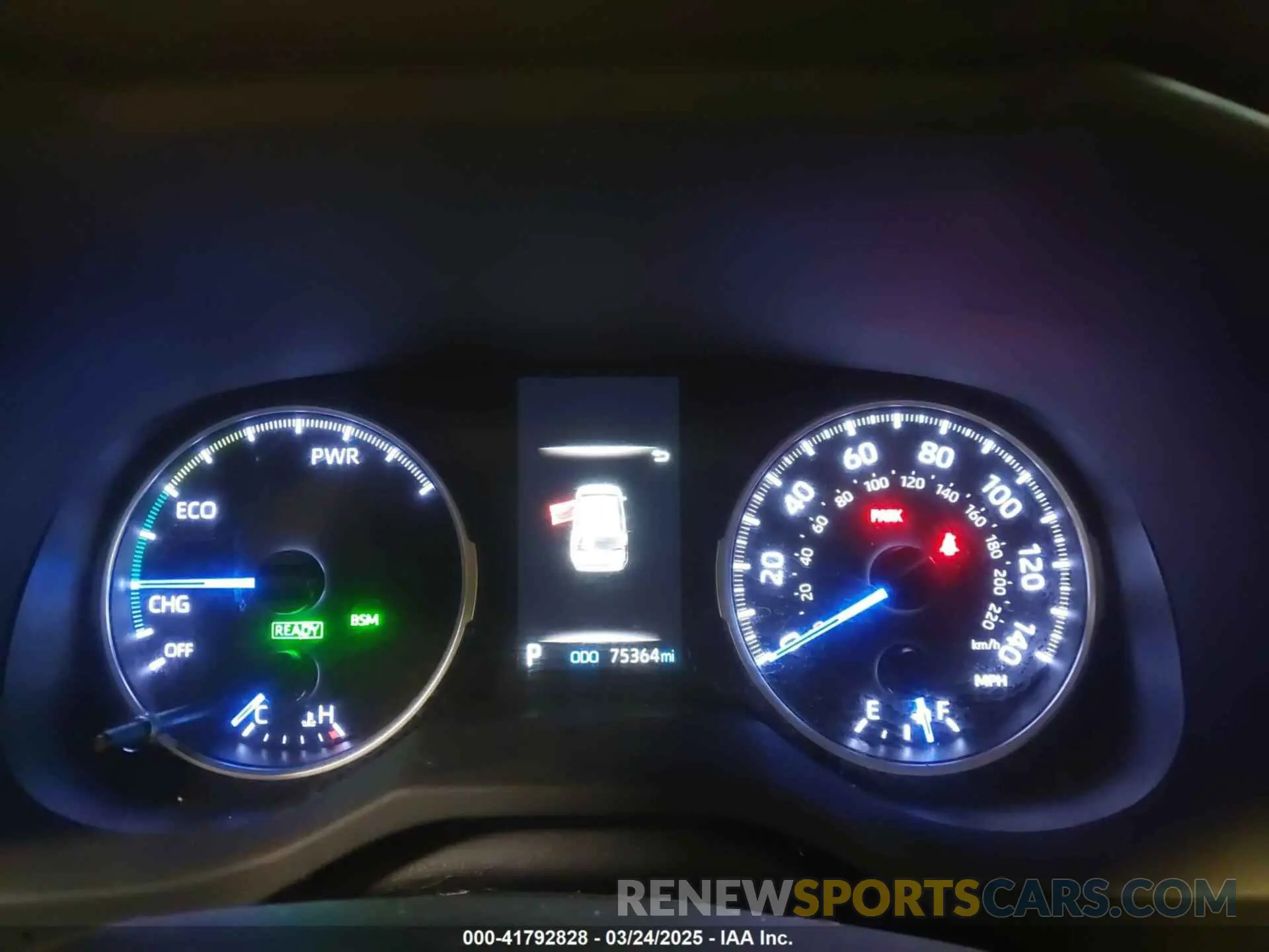 7 Фотография поврежденного автомобиля JTMRWRFV5KD509865 TOYOTA RAV4 HYBRID 2019