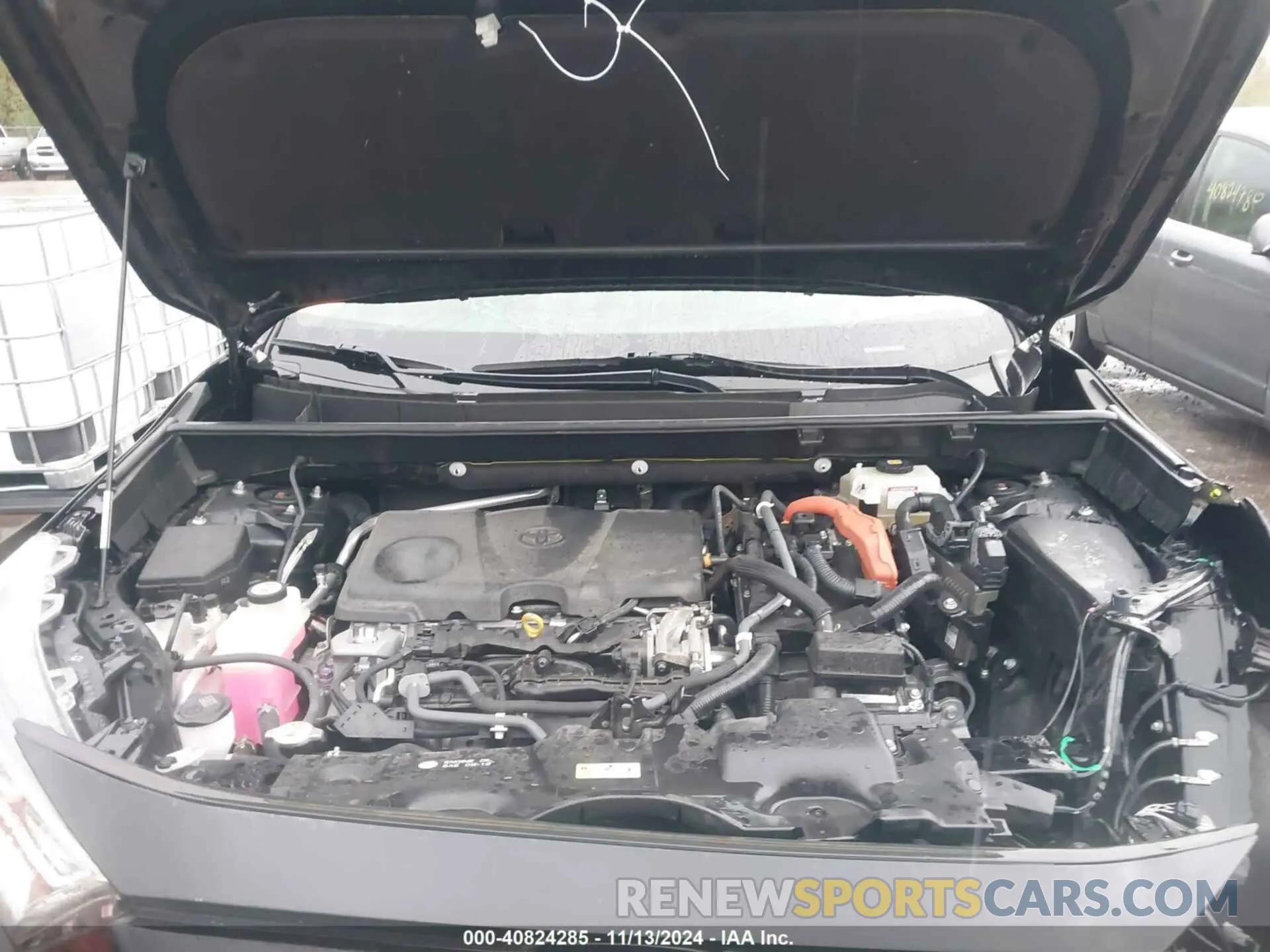 10 Photograph of a damaged car JTMRWRFV8KD019873 TOYOTA RAV4 HYBRID 2019