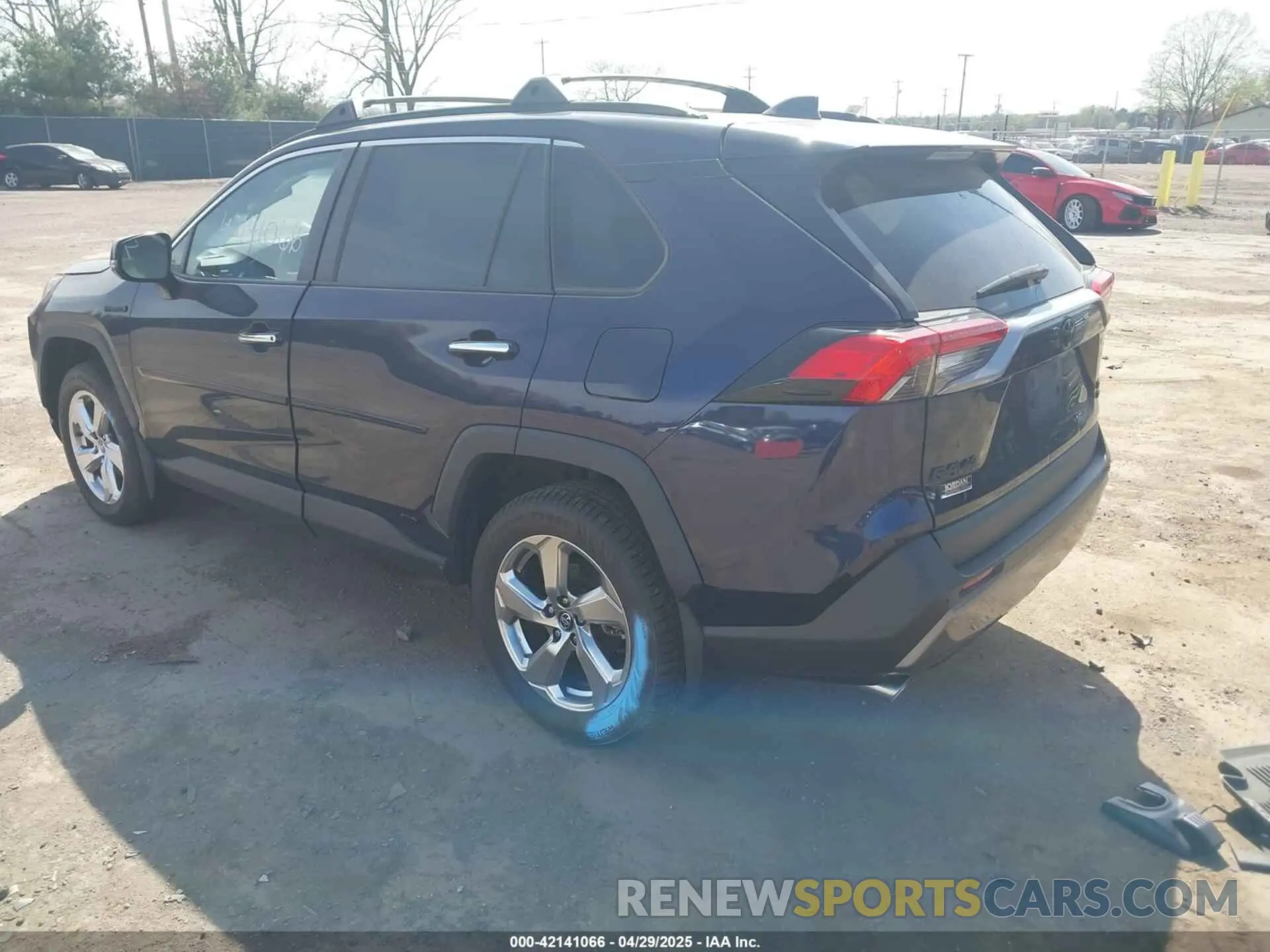3 Фотография поврежденного автомобиля 2T3DWRFV0LW070377 TOYOTA RAV4 HYBRID 2020