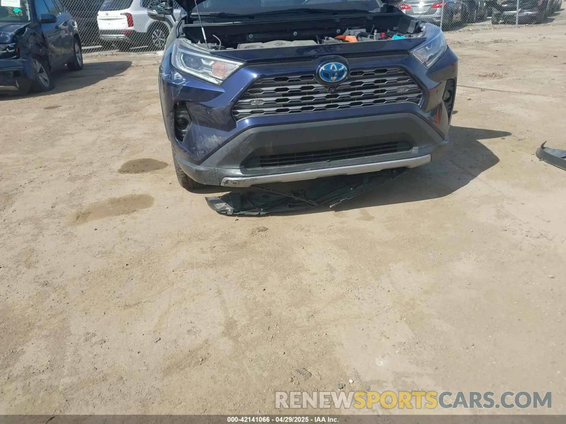6 Фотография поврежденного автомобиля 2T3DWRFV0LW070377 TOYOTA RAV4 HYBRID 2020