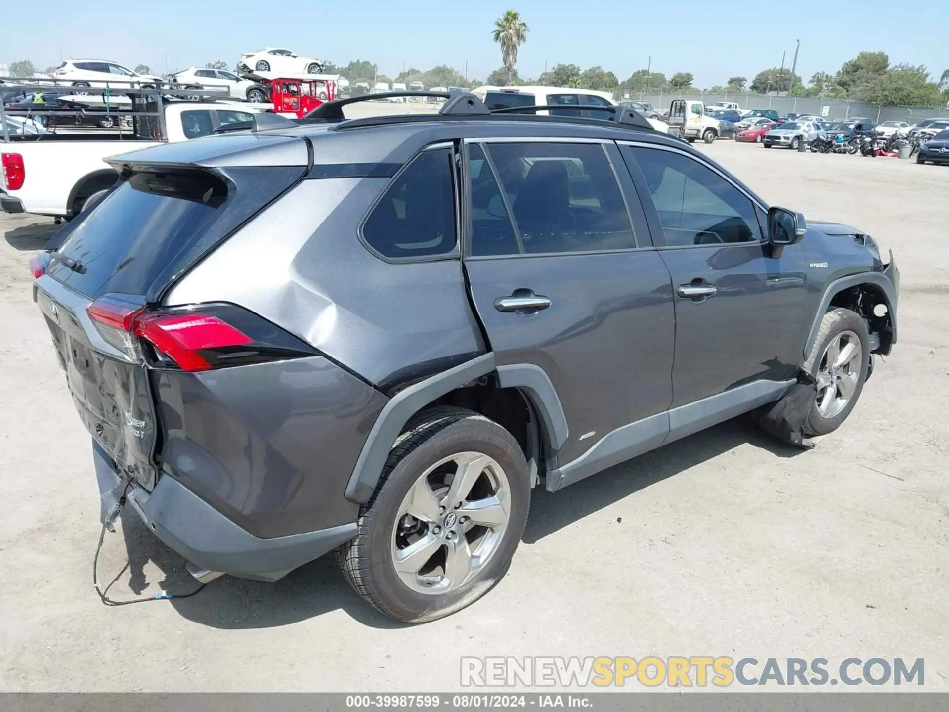 4 Photograph of a damaged car 2T3DWRFV1LW059324 TOYOTA RAV4 HYBRID 2020